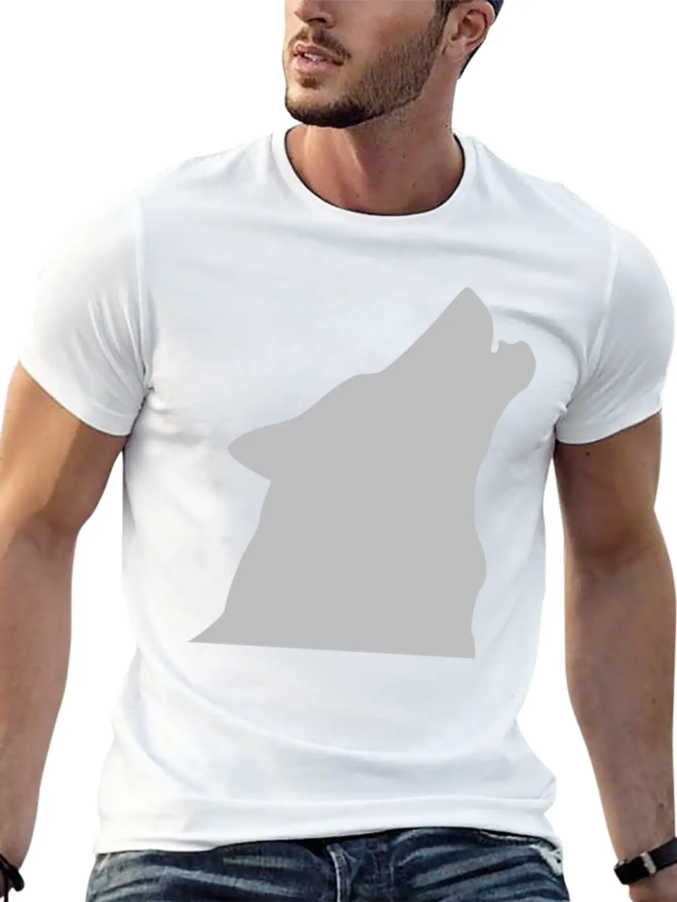 Wolf Wolfes Wolves Tribal114 Casual Graphic T-Shirt – Simple And Comfortable Daily Wear