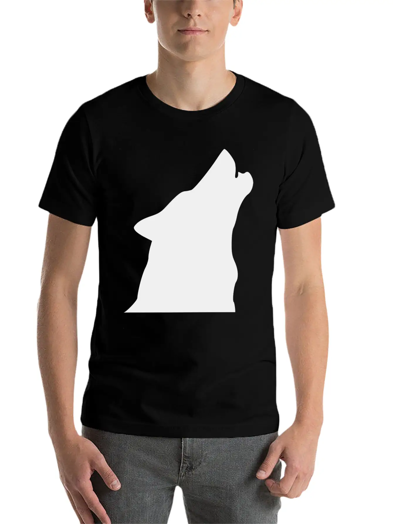 Wolf Wolfes Wolves Tribal114 Casual Graphic T-Shirt – Simple And Comfortable Daily Wear