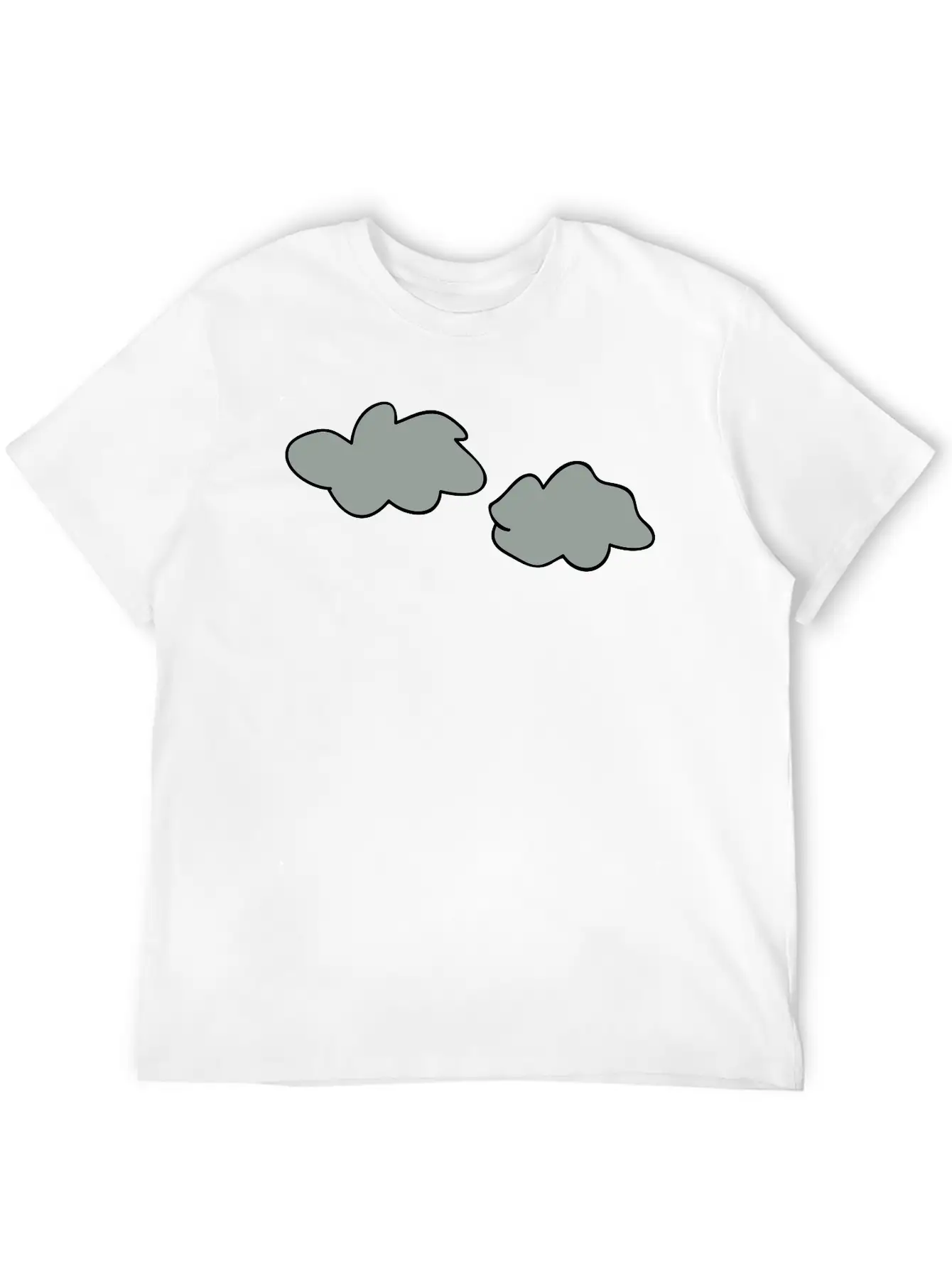 Wolken2 Timeless Short Sleeve Tee – Comfy And Minimalist Design