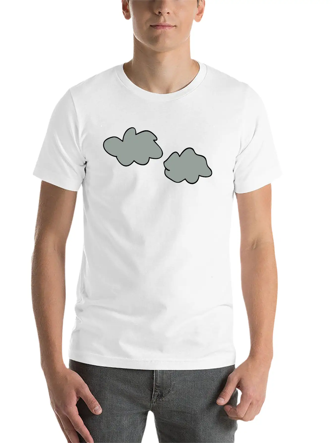 Wolken2 Timeless Short Sleeve Tee – Comfy And Minimalist Design