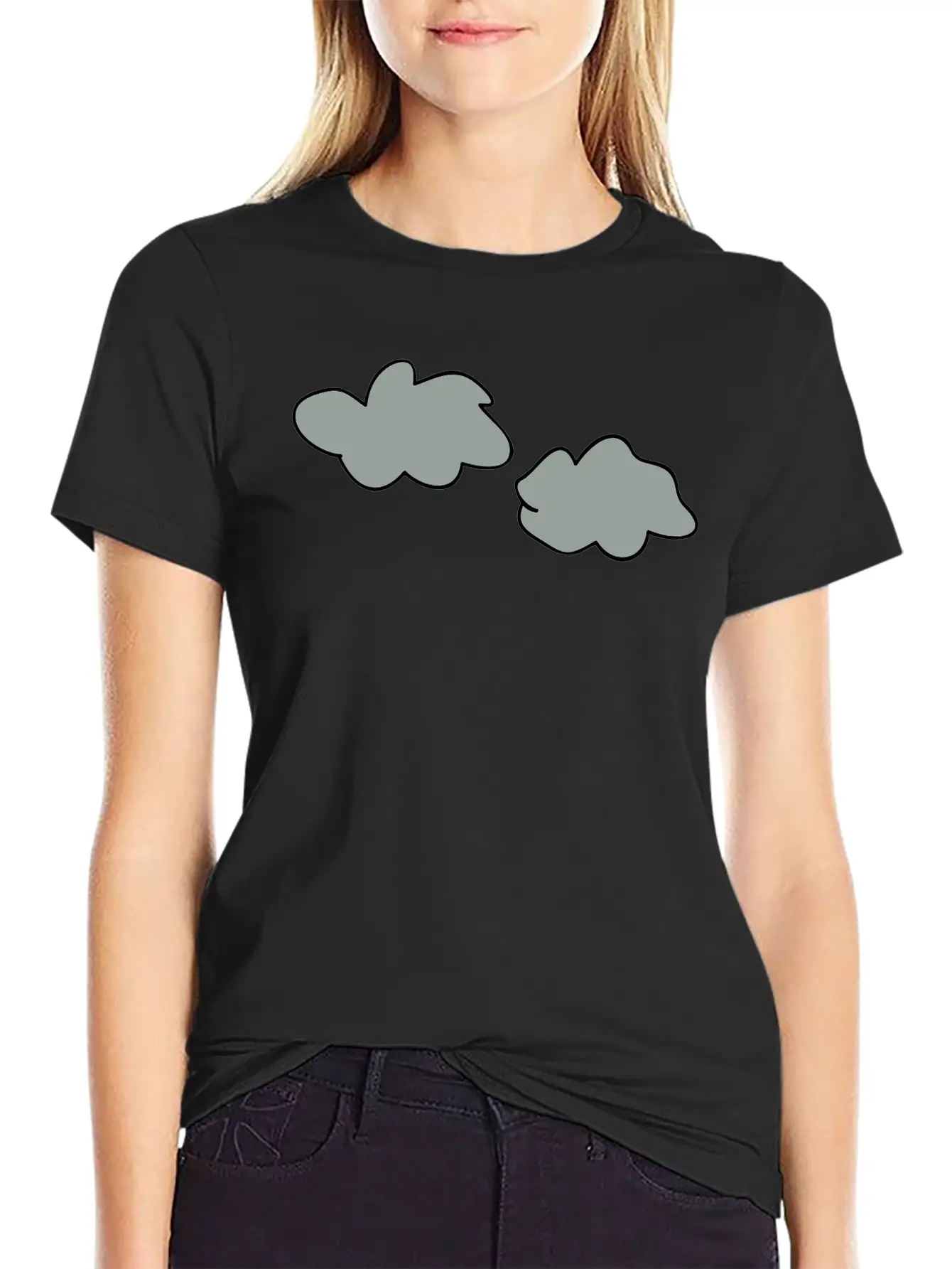 Wolken2 Timeless Short Sleeve Tee – Comfy And Minimalist Design