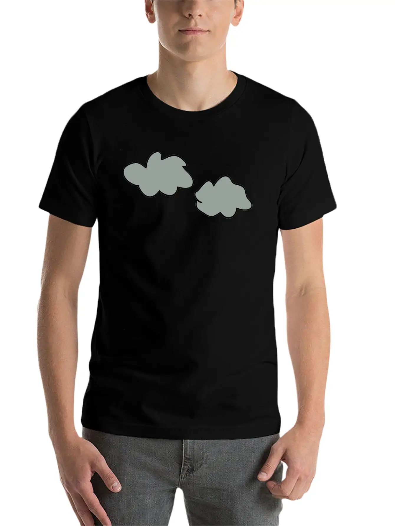 Wolken2 Timeless Short Sleeve Tee – Comfy And Minimalist Design