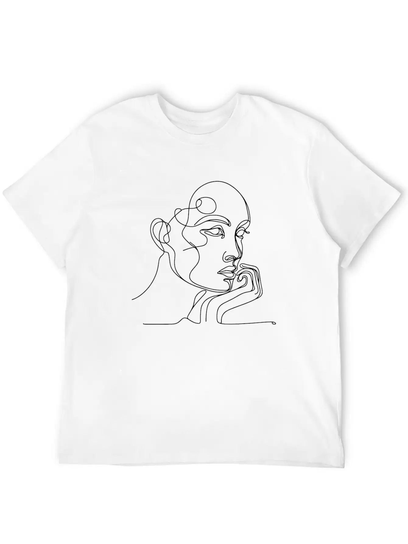 Women Sketch Timeless Short Sleeve Tee – Comfy And Minimalist Design