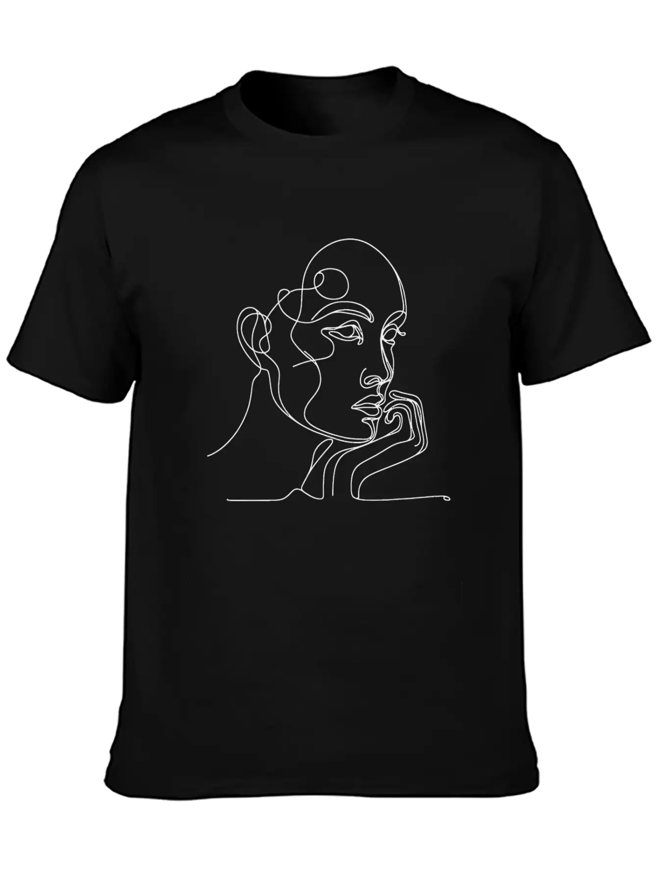 Women Sketch Timeless Short Sleeve Tee – Comfy And Minimalist Design