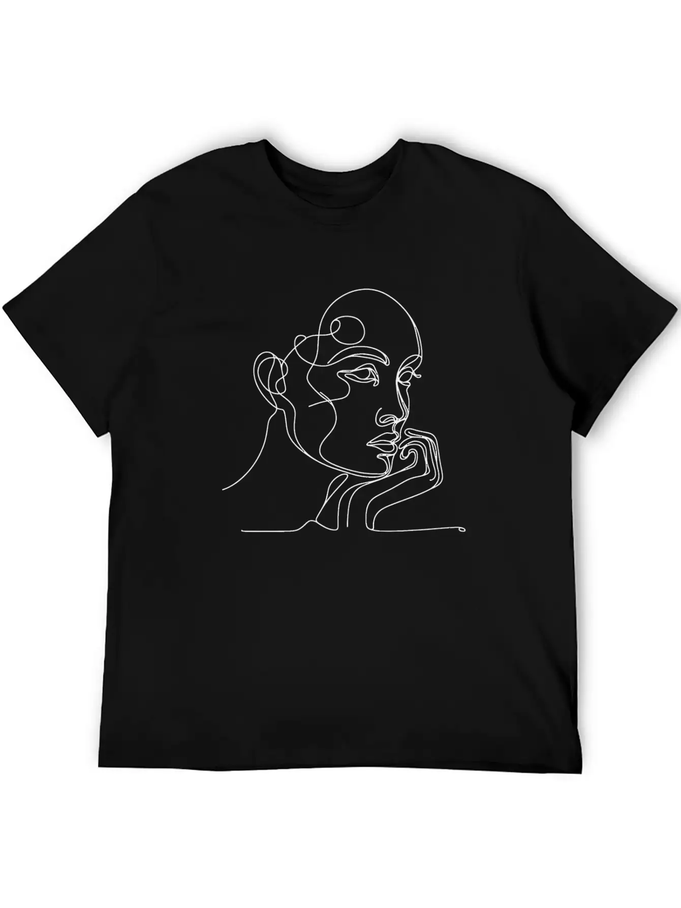 Women Sketch Timeless Short Sleeve Tee – Comfy And Minimalist Design