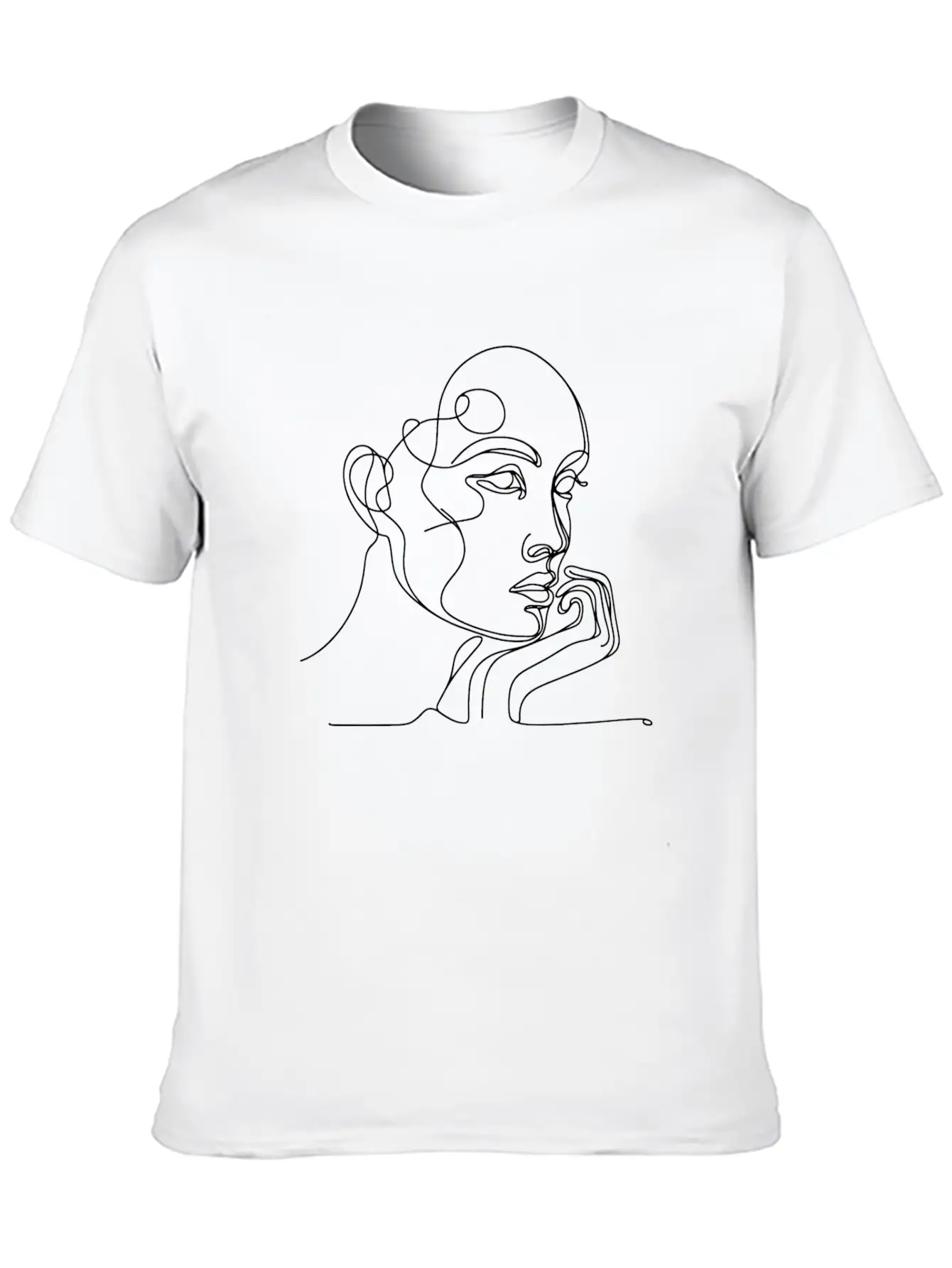 Women Sketch Timeless Short Sleeve Tee – Comfy And Minimalist Design