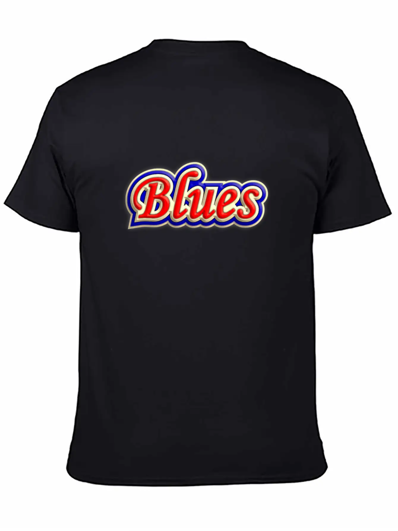 Wonderful Blues Music Casual Graphic T-Shirt – Simple And Comfortable Daily Wear