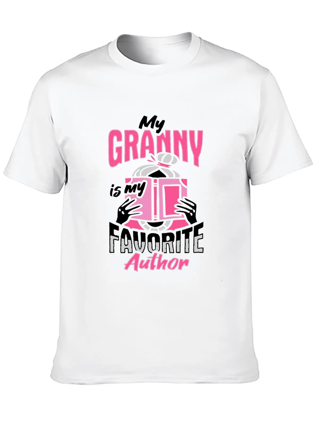 Writing Grandma Design For A Grandchild Timeless Short Sleeve Tee – Comfy And Minimalist Design
