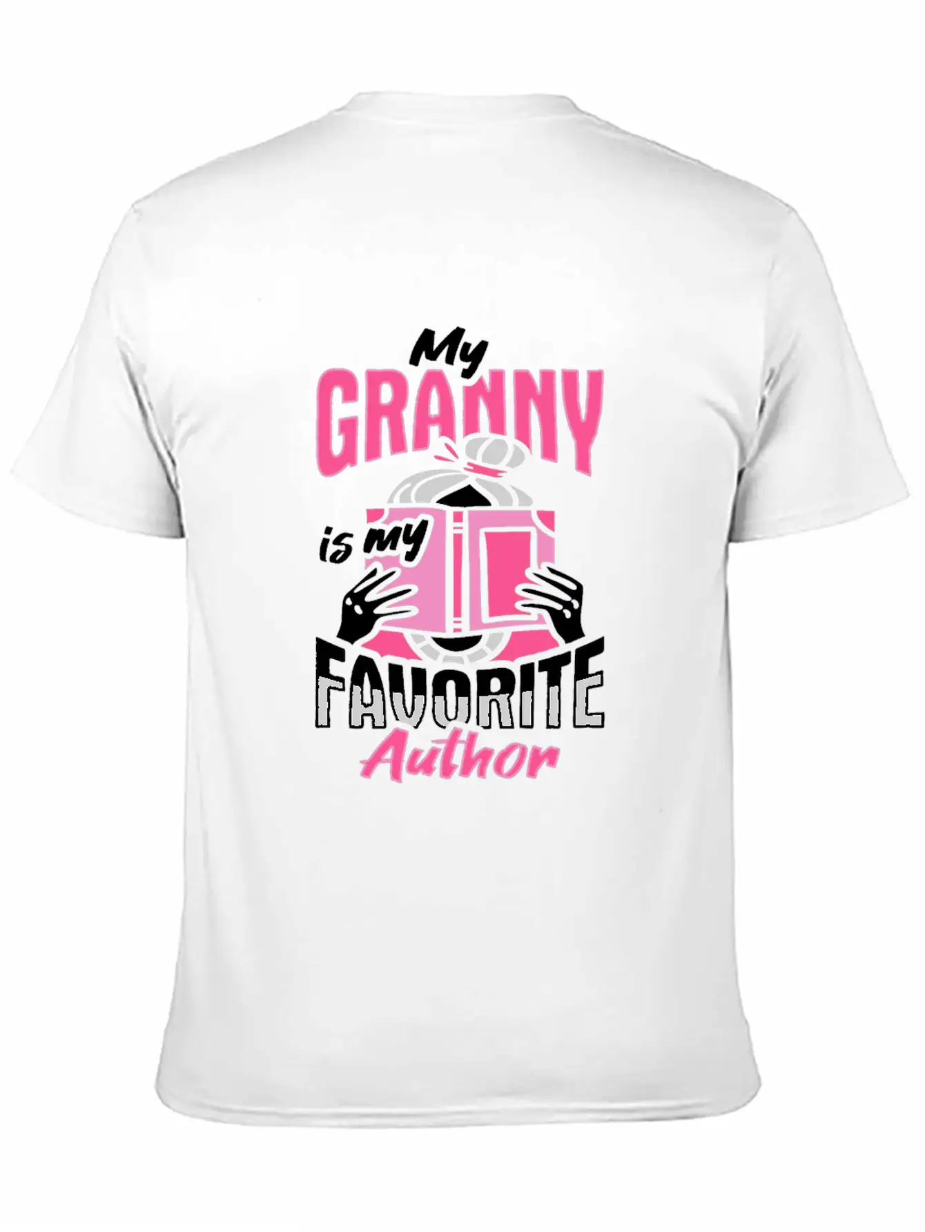 Writing Grandma Design For A Grandchild Timeless Short Sleeve Tee – Comfy And Minimalist Design