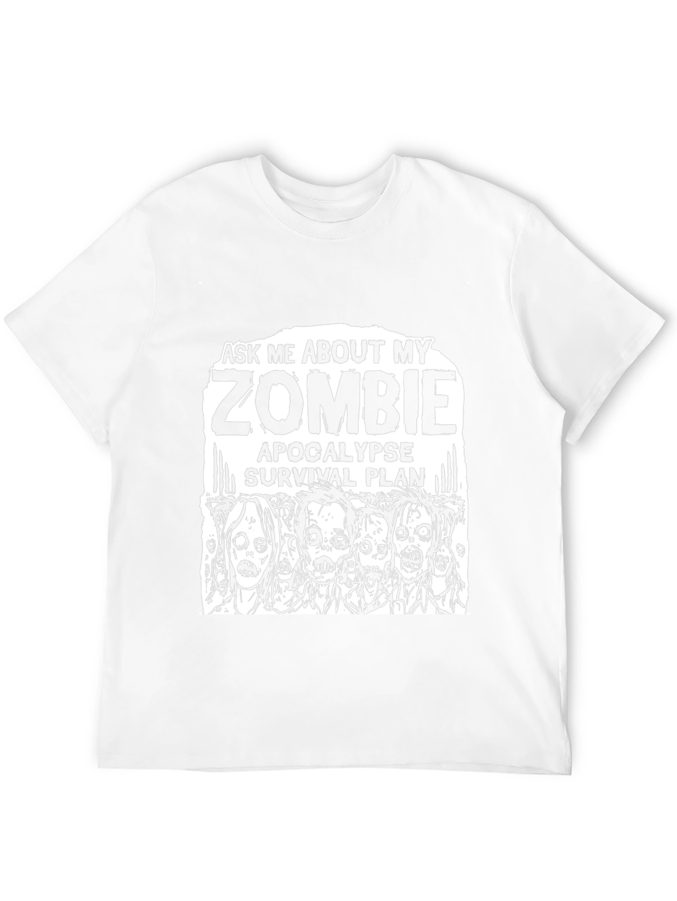 Zombie Apocalypse Survival Plan T-Shirt