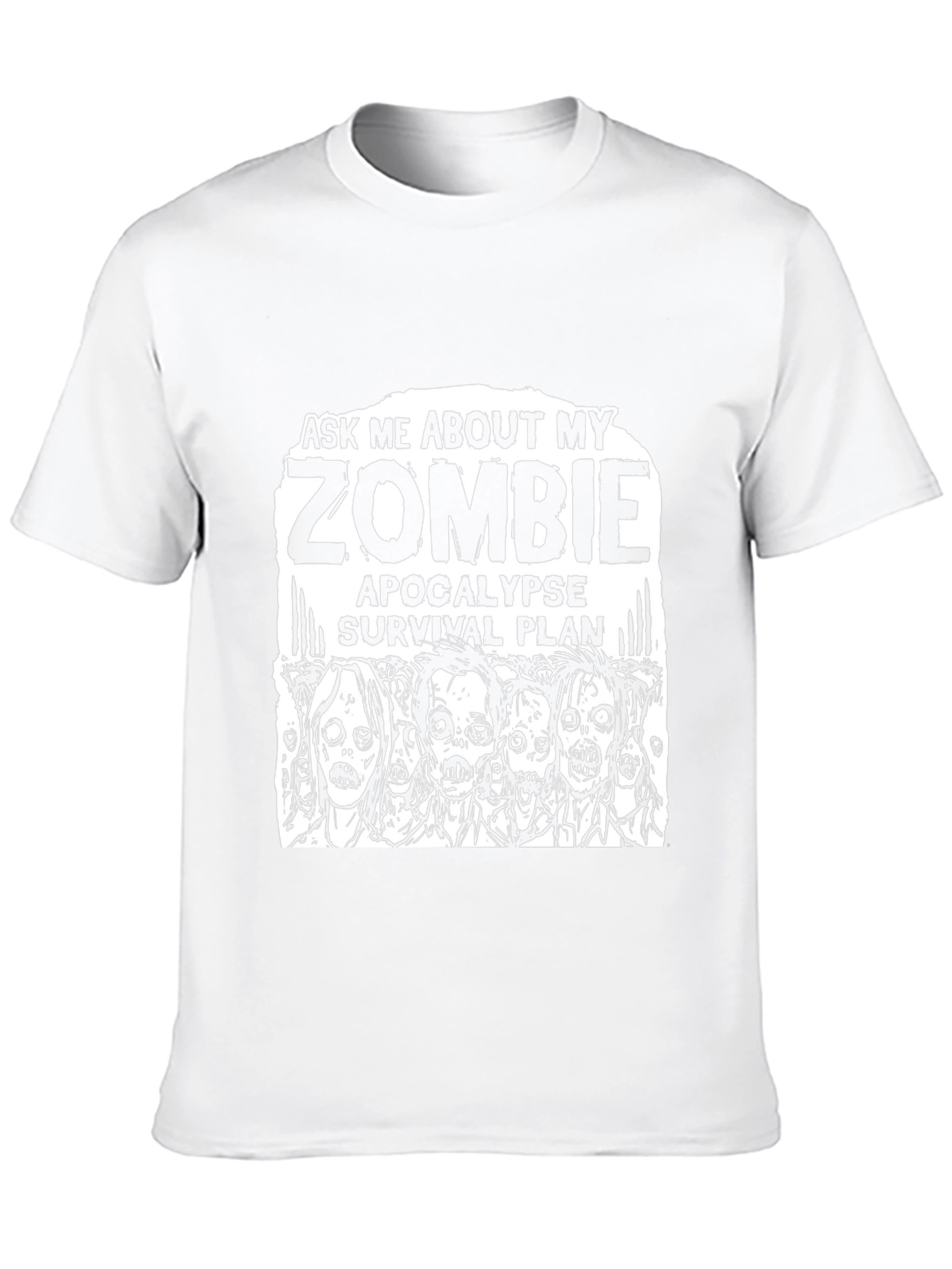 Zombie Apocalypse Survival Plan T-Shirt