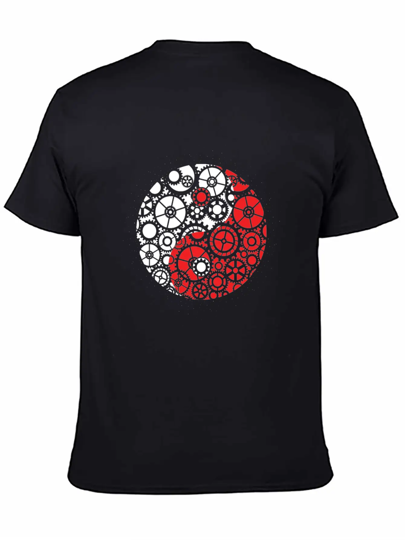 Yin Yang Mechanic Engineer Harmony Screwdriver Casual Graphic T-Shirt – Simple And Comfortable Daily Wear