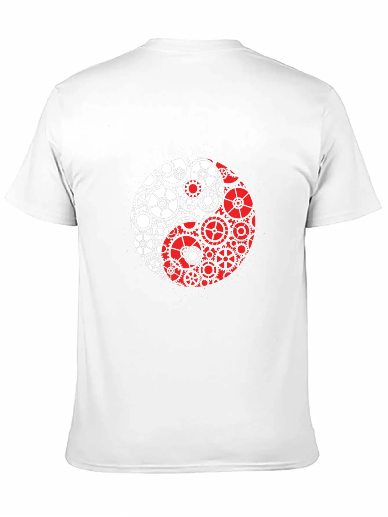 Yin Yang Mechanic Engineer Harmony Screwdriver Casual Graphic T-Shirt – Simple And Comfortable Daily Wear