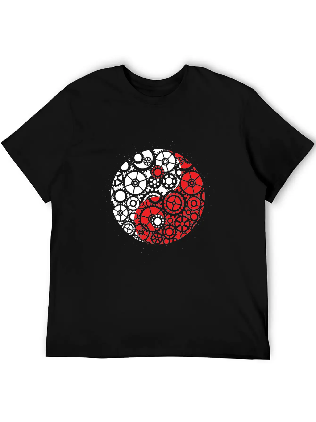 Yin Yang Mechanic Engineer Harmony Screwdriver Casual Graphic T-Shirt – Simple And Comfortable Daily Wear