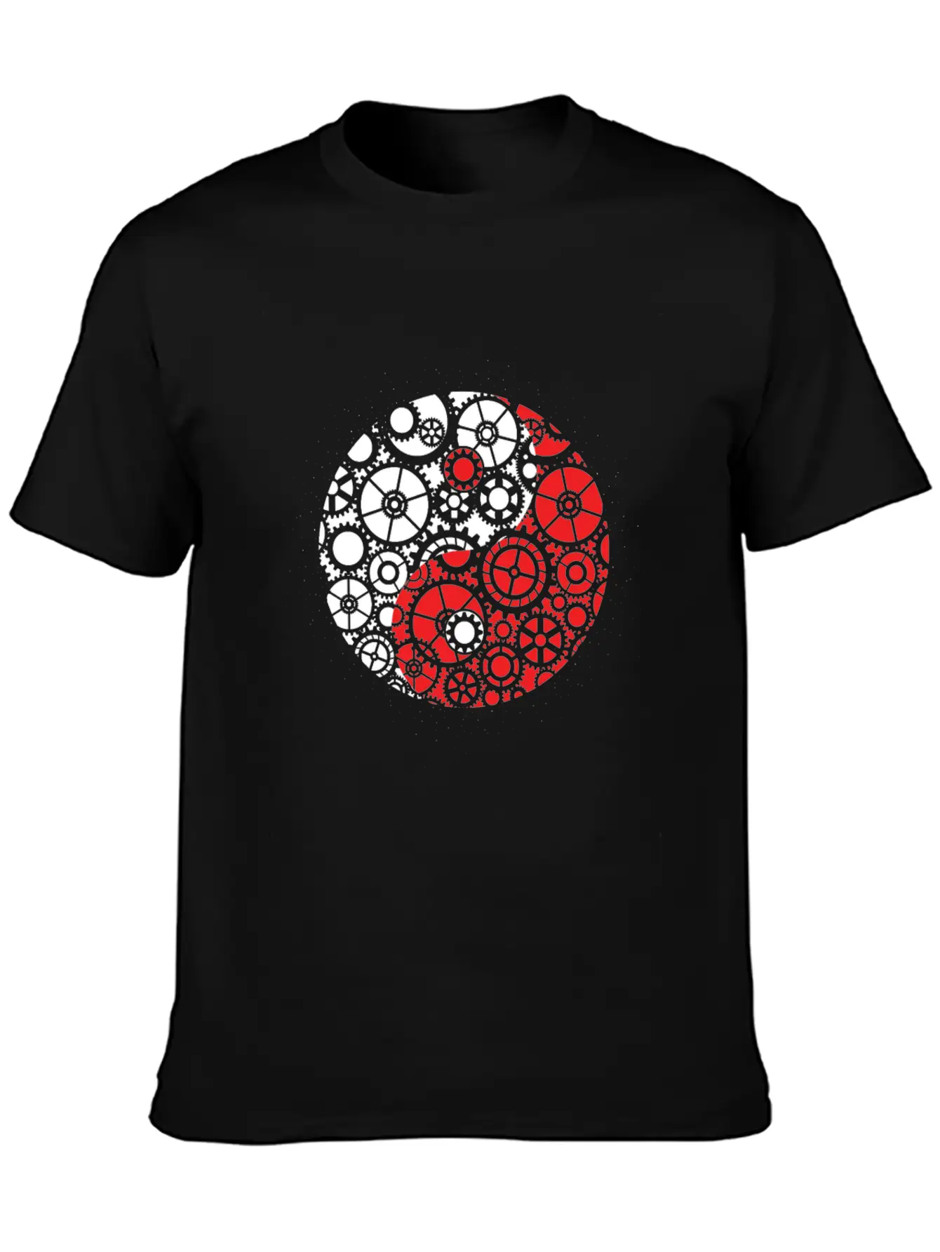 Yin Yang Mechanic Engineer Harmony Screwdriver Casual Graphic T-Shirt – Simple And Comfortable Daily Wear