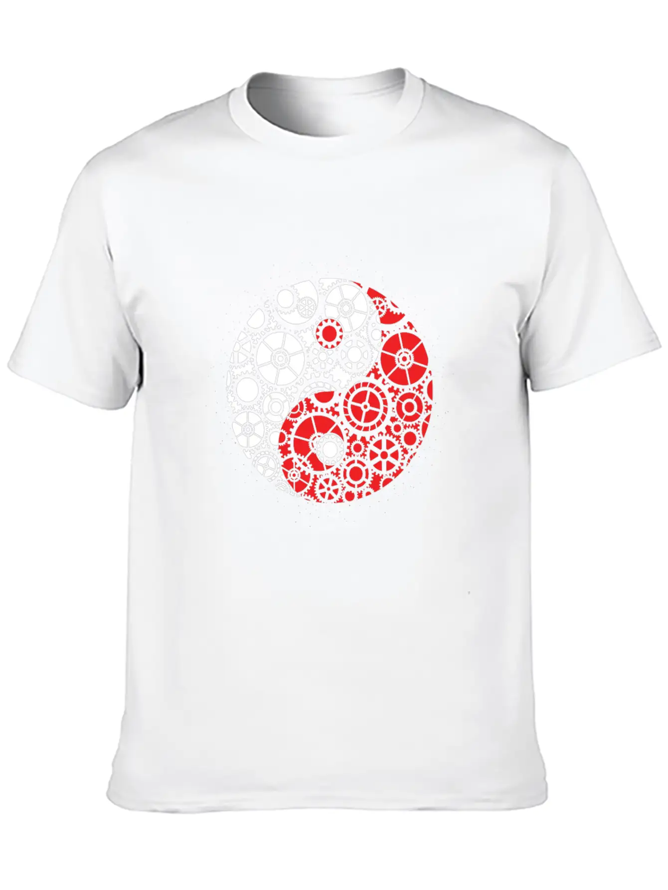 Yin Yang Mechanic Engineer Harmony Screwdriver Casual Graphic T-Shirt – Simple And Comfortable Daily Wear