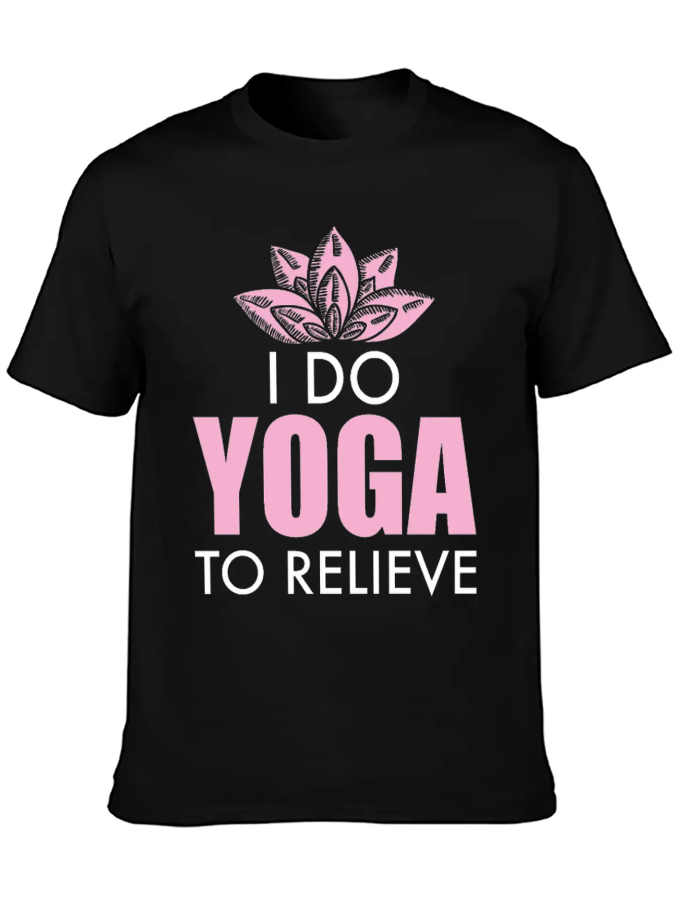 Yoga Casual Graphic T-Shirt – Simple And Comfortable Daily Wear