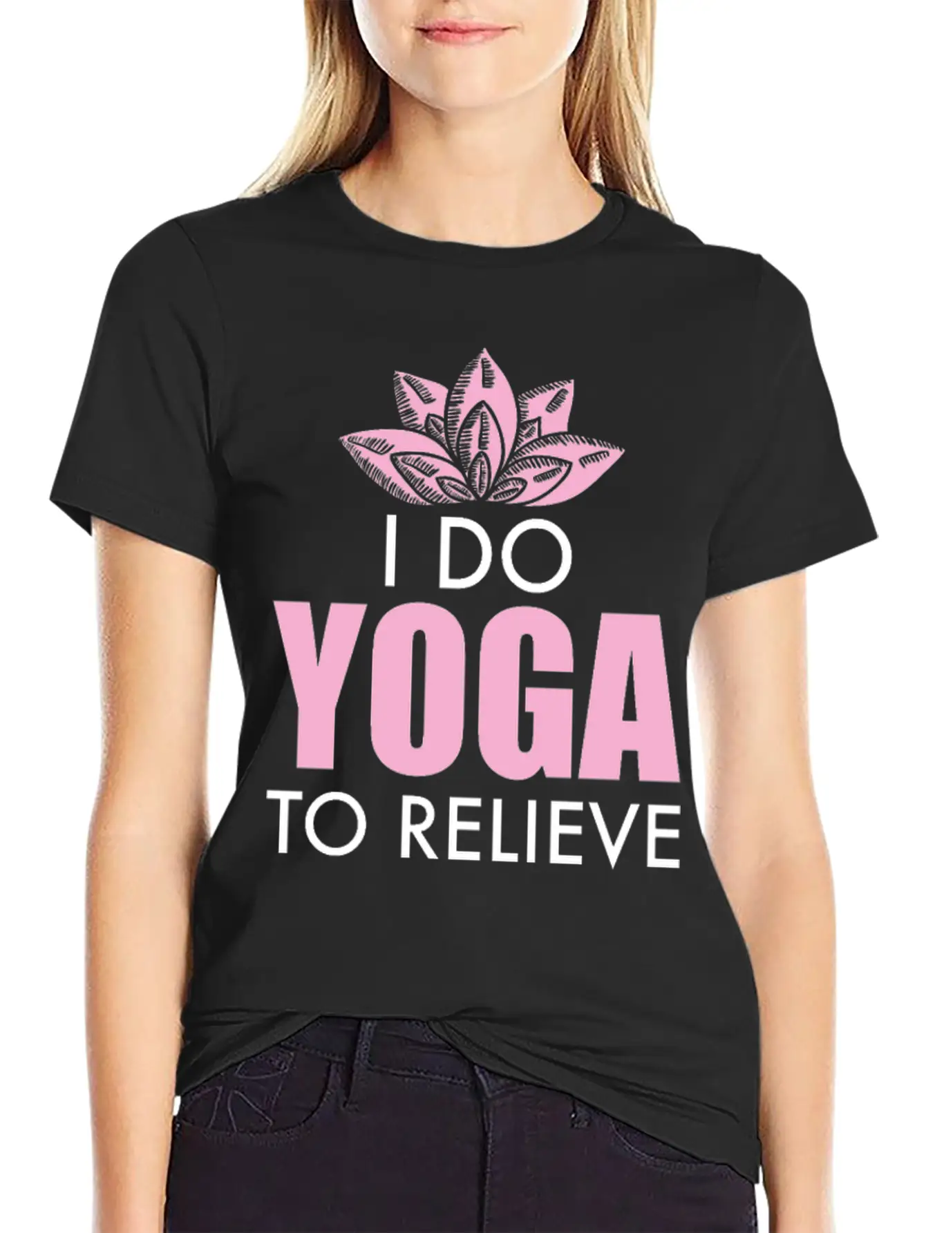 Yoga Casual Graphic T-Shirt – Simple And Comfortable Daily Wear