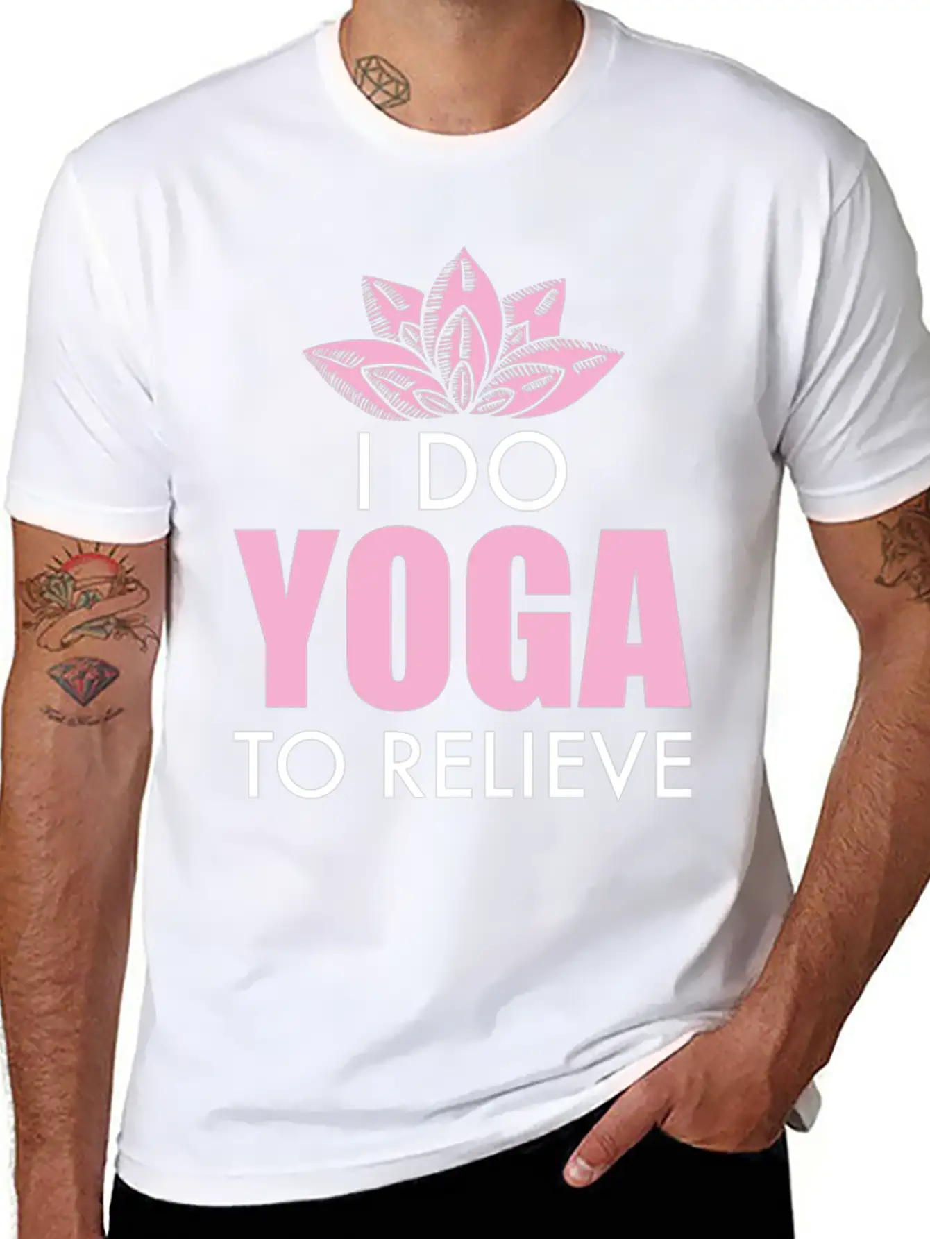 Yoga Casual Graphic T-Shirt – Simple And Comfortable Daily Wear