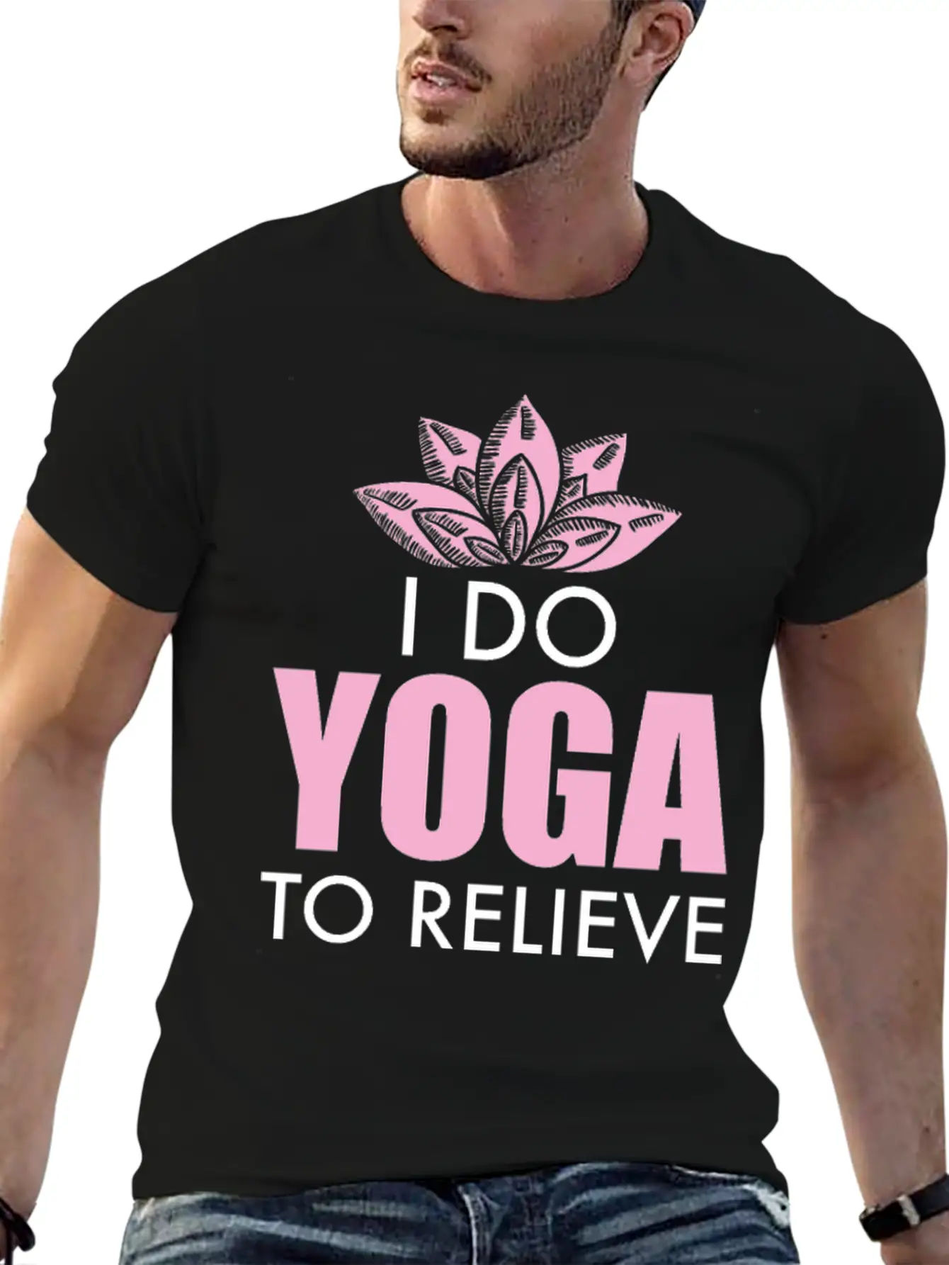 Yoga Casual Graphic T-Shirt – Simple And Comfortable Daily Wear