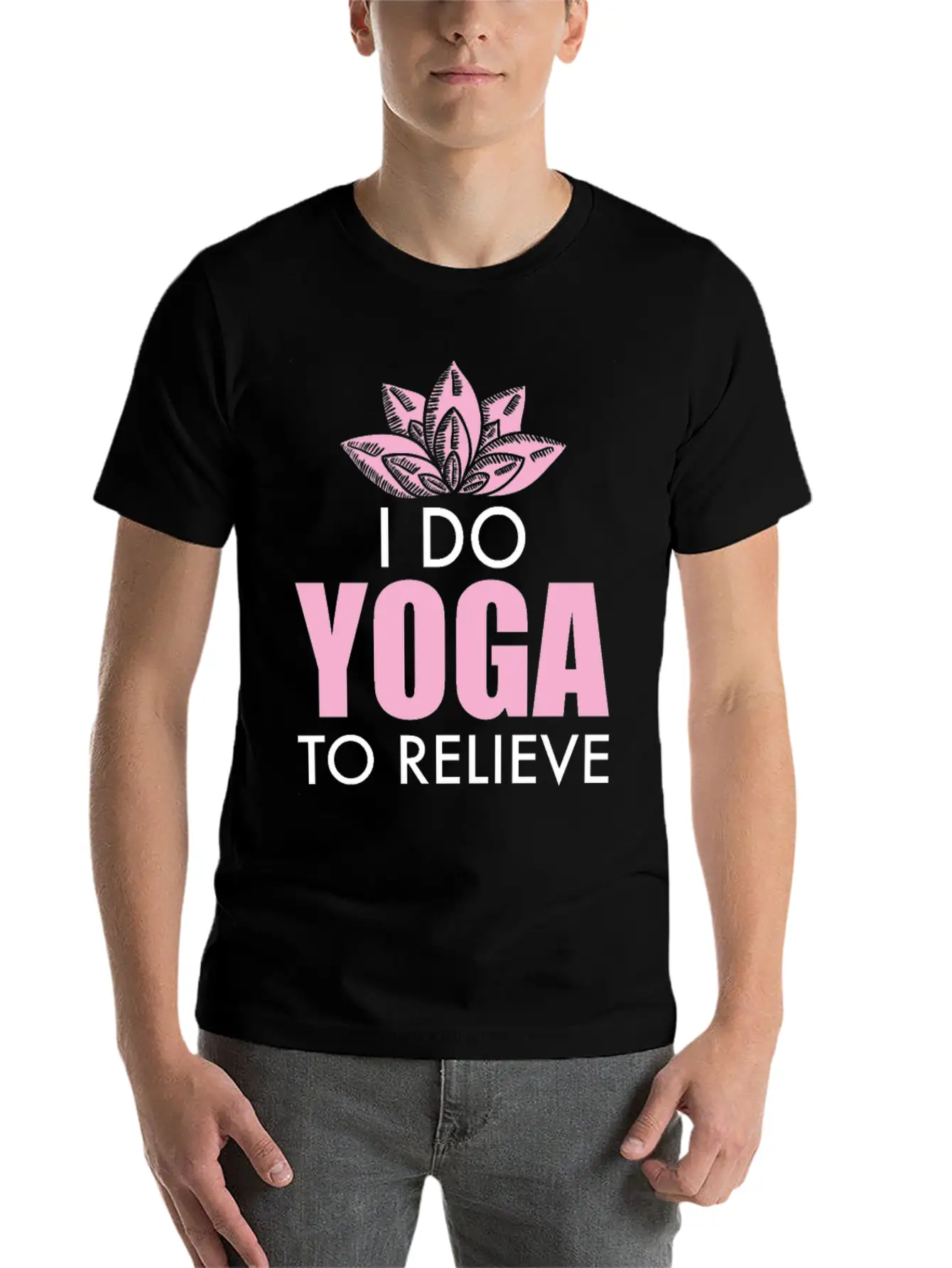 Yoga Casual Graphic T-Shirt – Simple And Comfortable Daily Wear