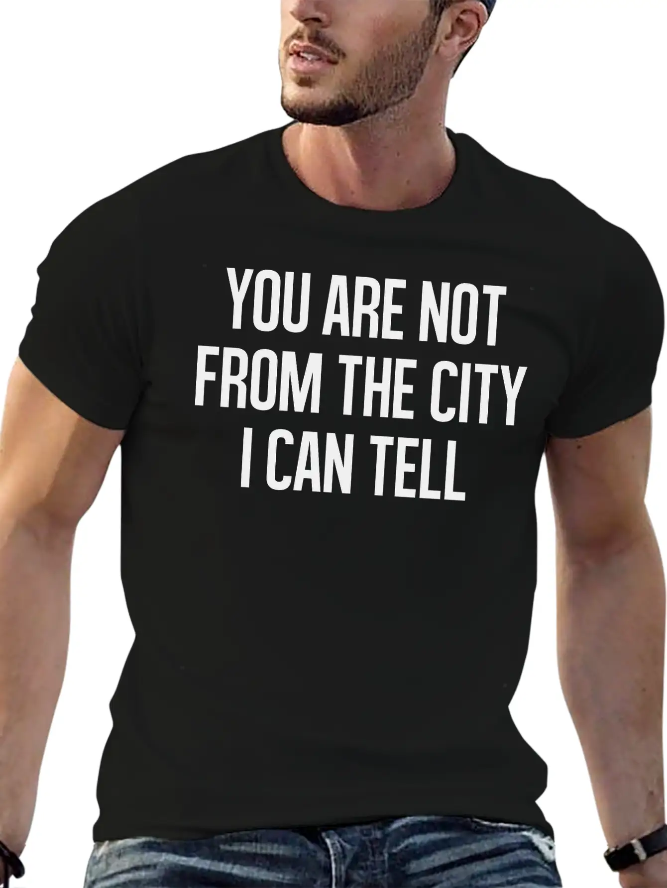 You Are Not From The CityI Can Tell Timeless Short Sleeve Tee – Comfy And Minimalist Design