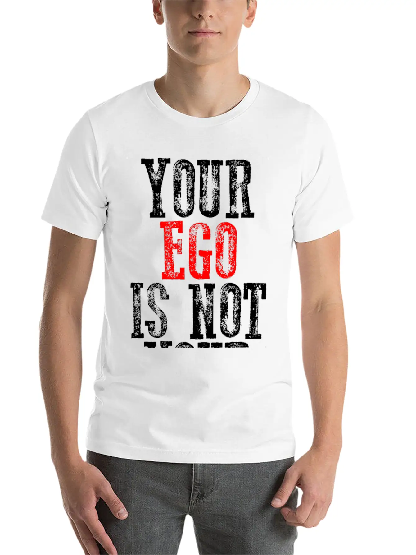 Your Ego Is Not Your Amigo 8 Timeless Short Sleeve Tee – Comfy And Minimalist Design