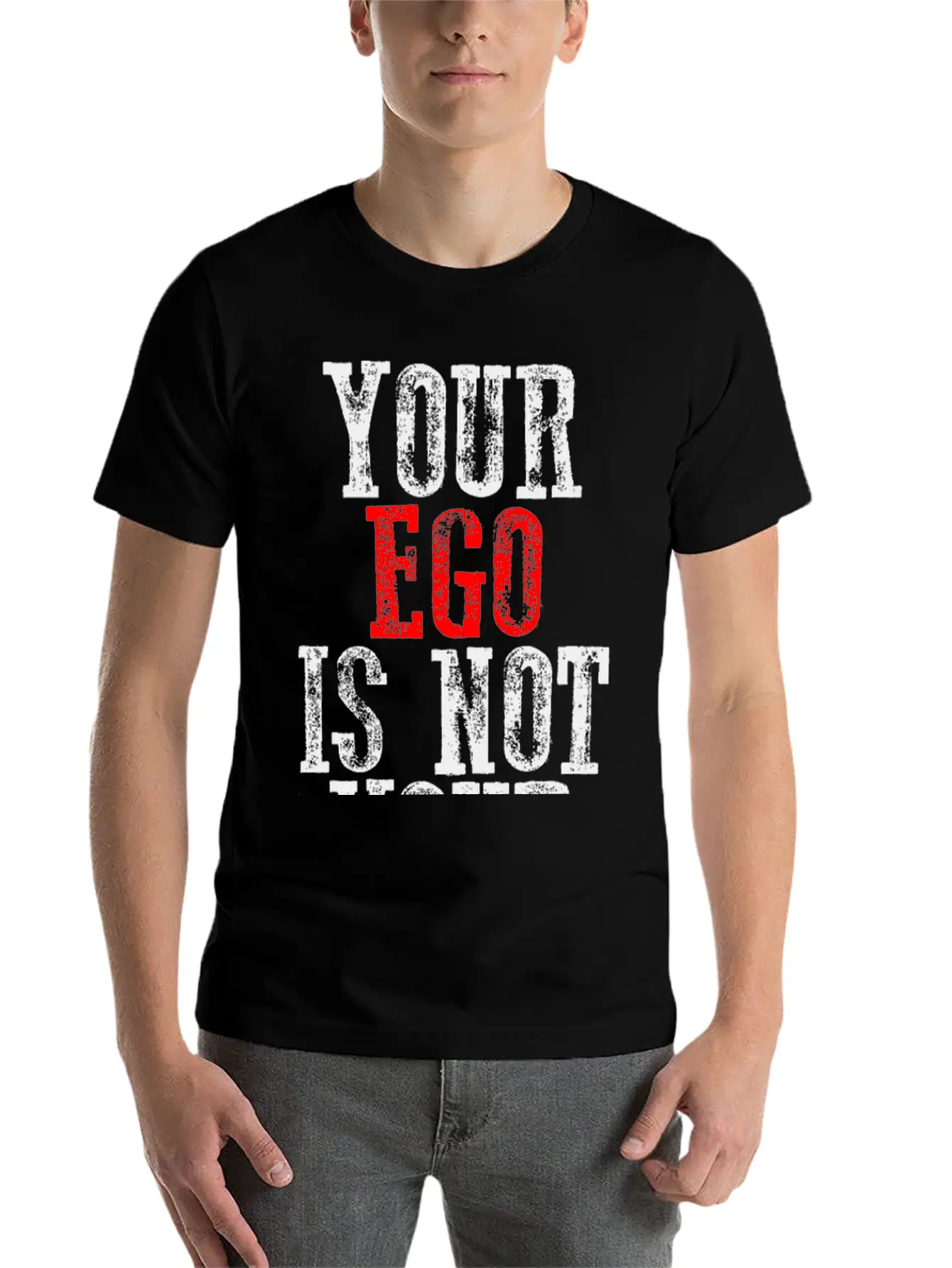 Your Ego Is Not Your Amigo 8 Timeless Short Sleeve Tee – Comfy And Minimalist Design
