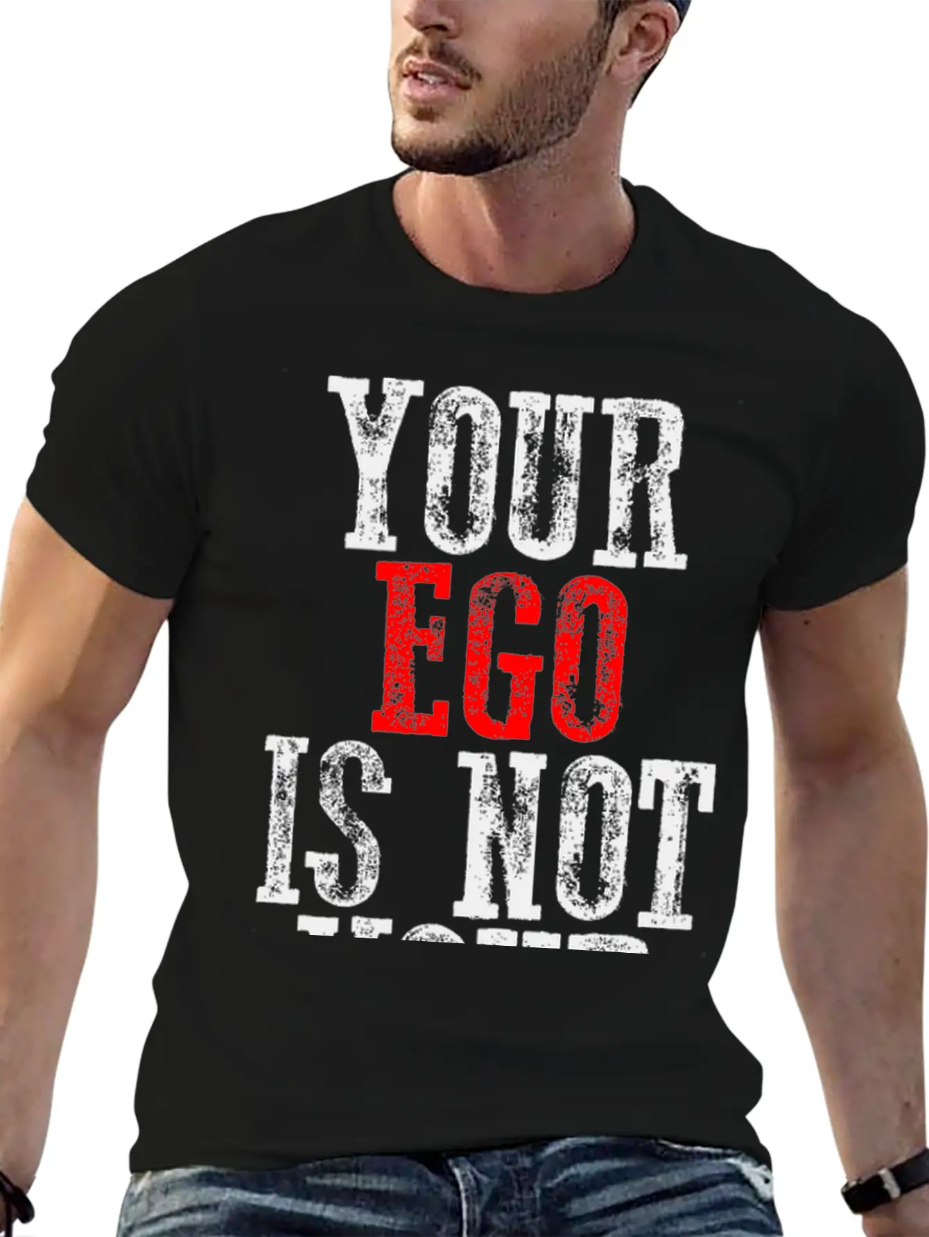 Your Ego Is Not Your Amigo 8 Timeless Short Sleeve Tee – Comfy And Minimalist Design