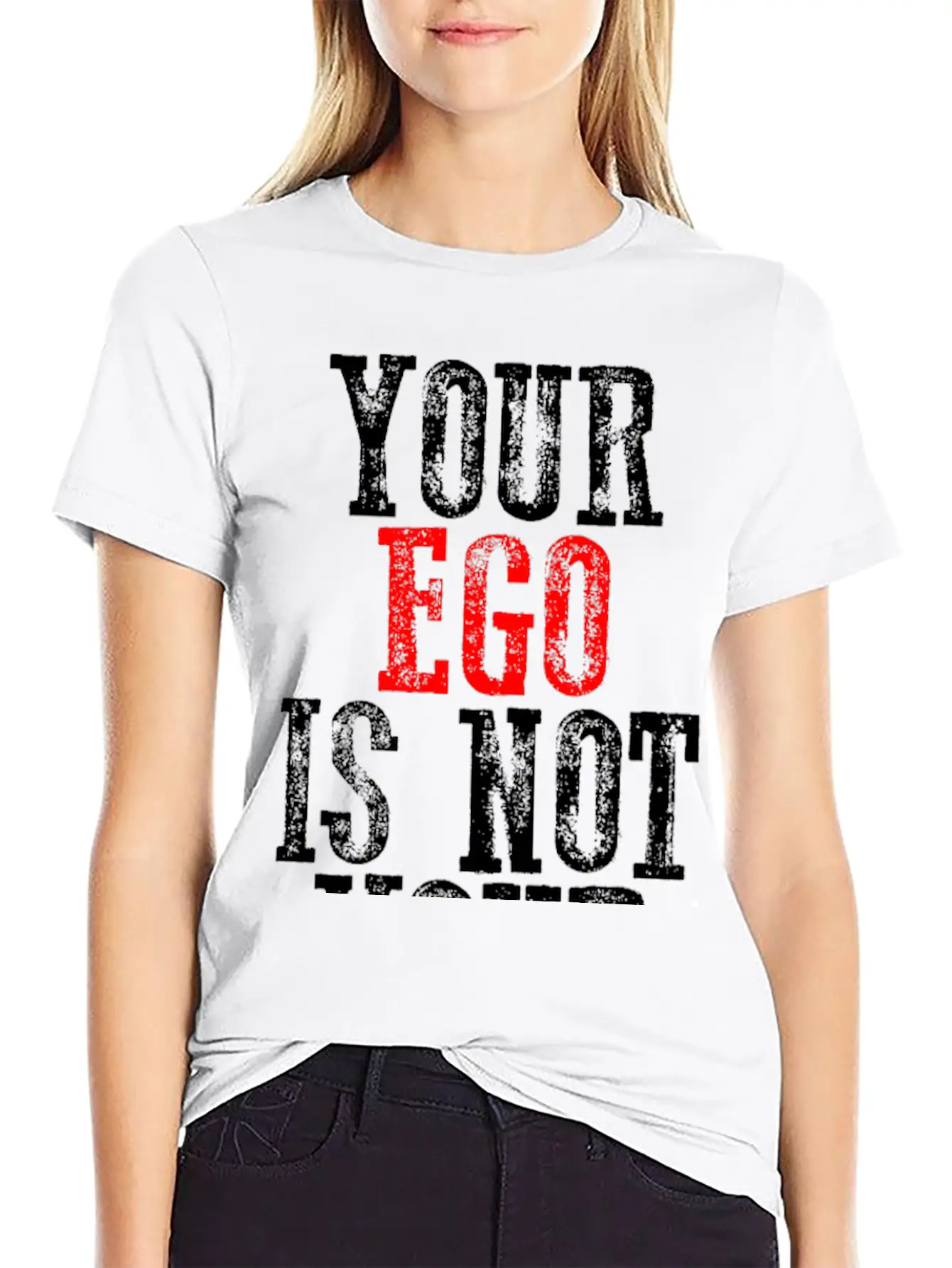Your Ego Is Not Your Amigo 8 Timeless Short Sleeve Tee – Comfy And Minimalist Design