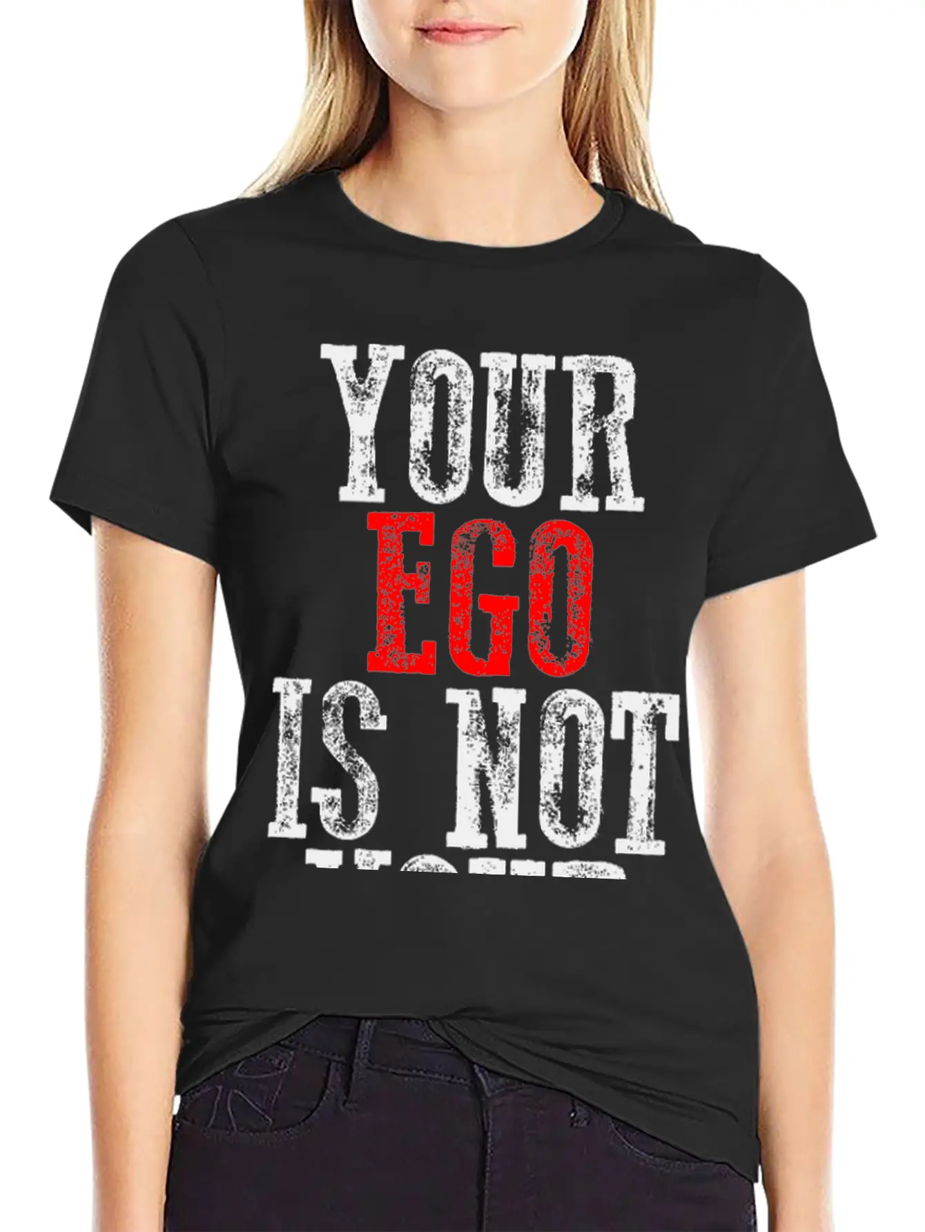 Your Ego Is Not Your Amigo 8 Timeless Short Sleeve Tee – Comfy And Minimalist Design