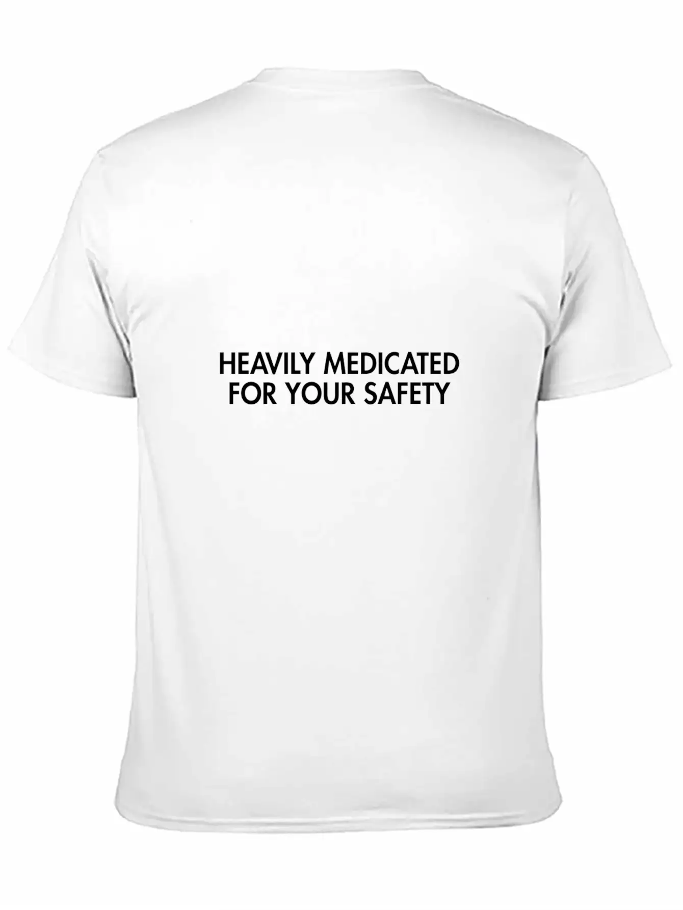 YOUR SAFETY Casual Graphic T-Shirt – Simple And Comfortable Daily Wear