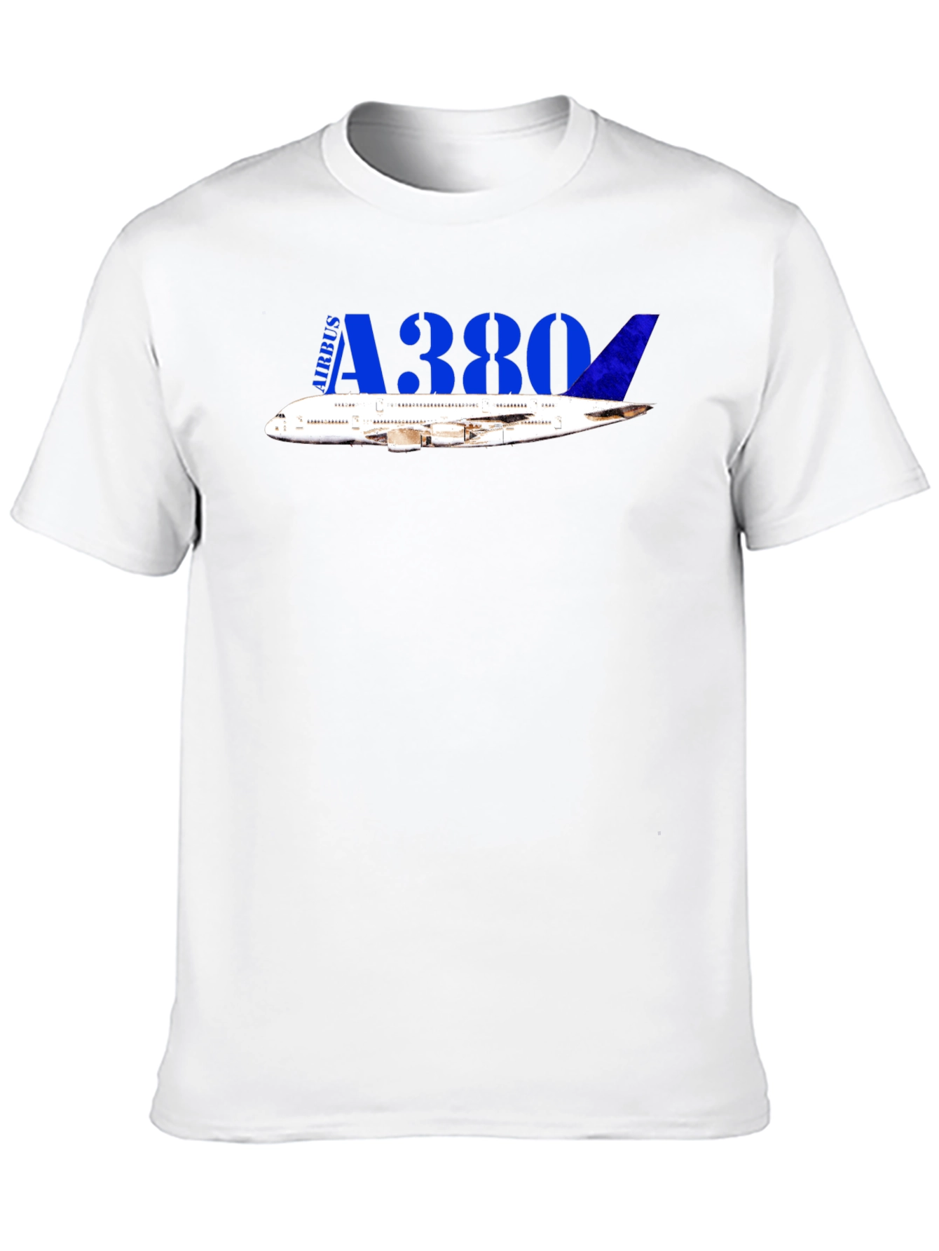 Airbus A380 Black T-Shirt