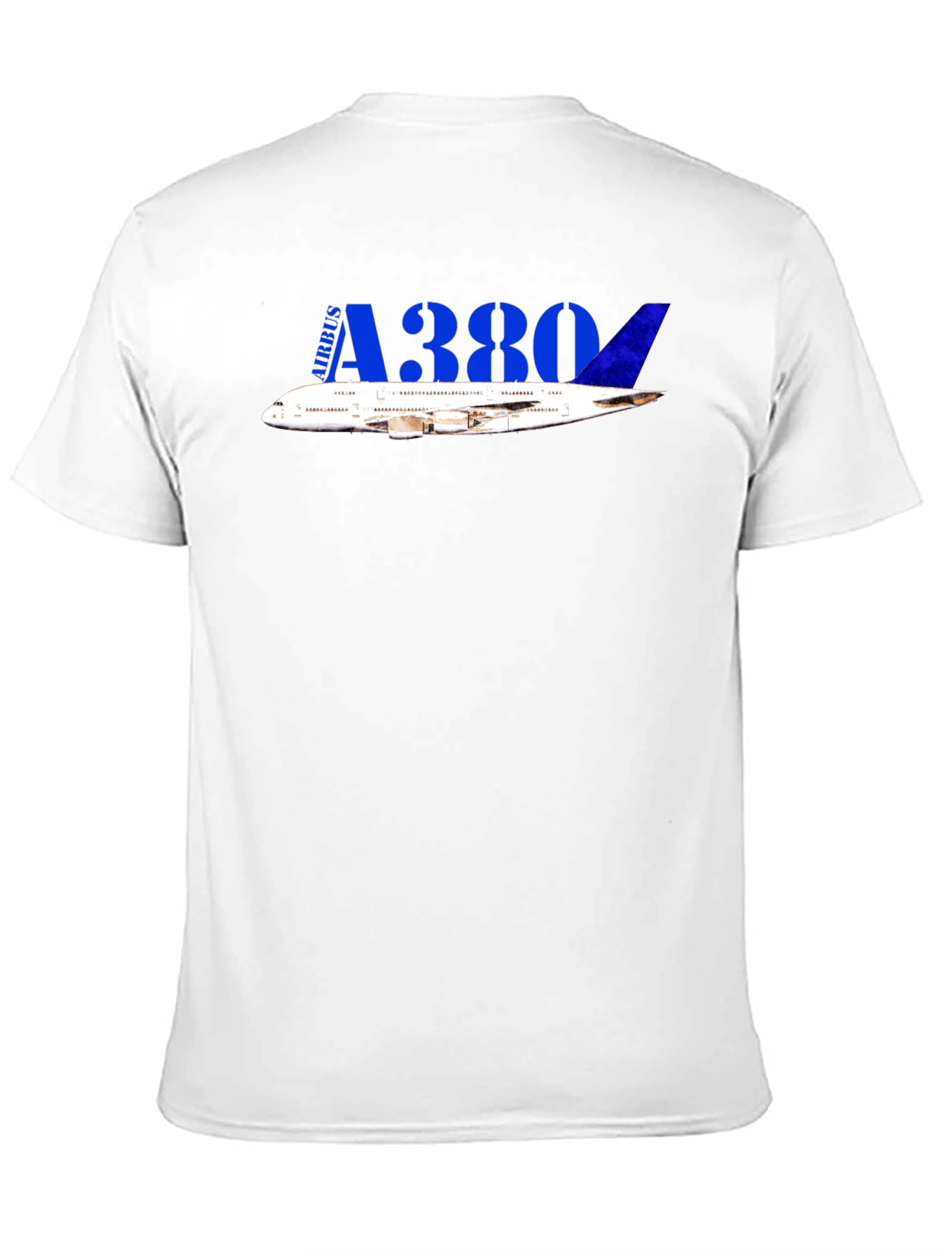 Airbus A380 Black T-Shirt