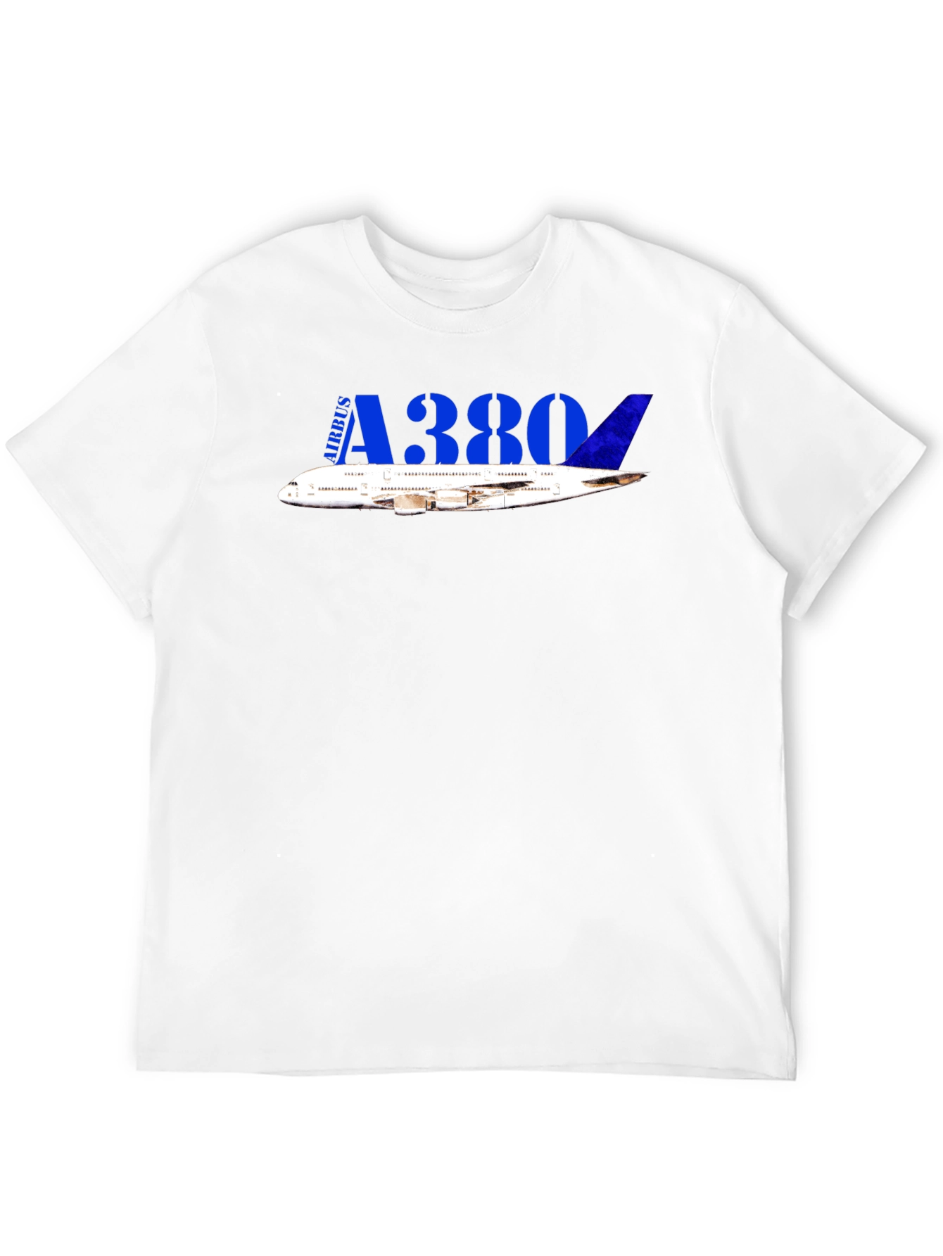 Airbus A380 Black T-Shirt