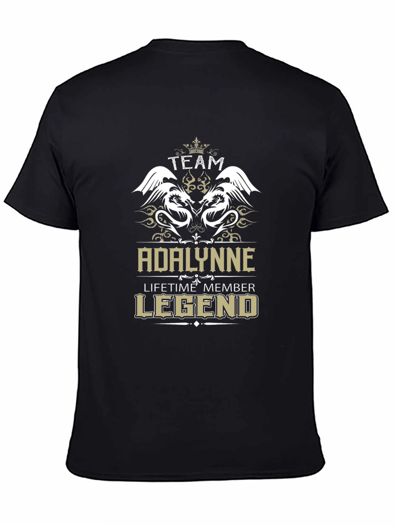 Adalynne Team Legend Black T-Shirt