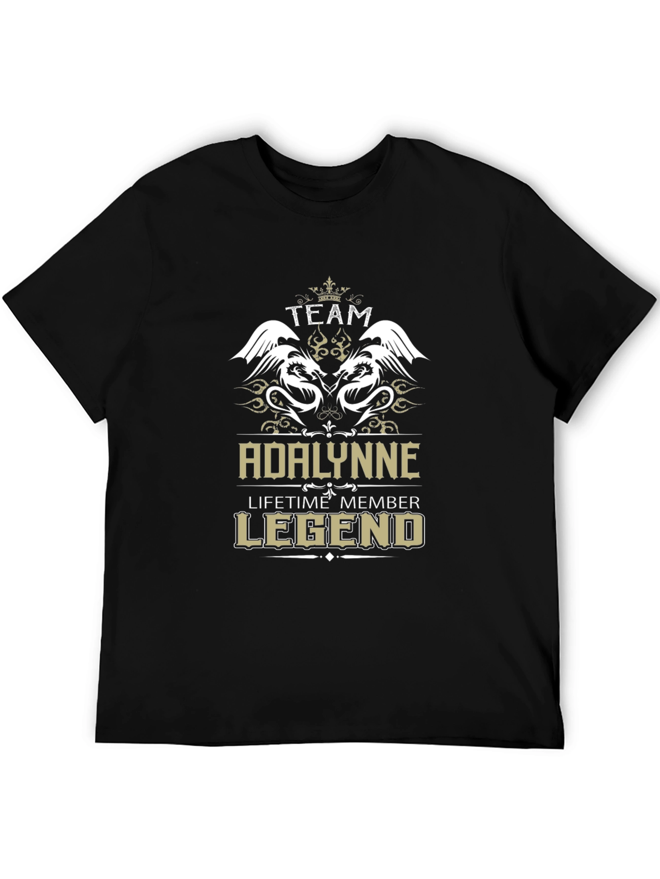 Adalynne Team Legend Black T-Shirt