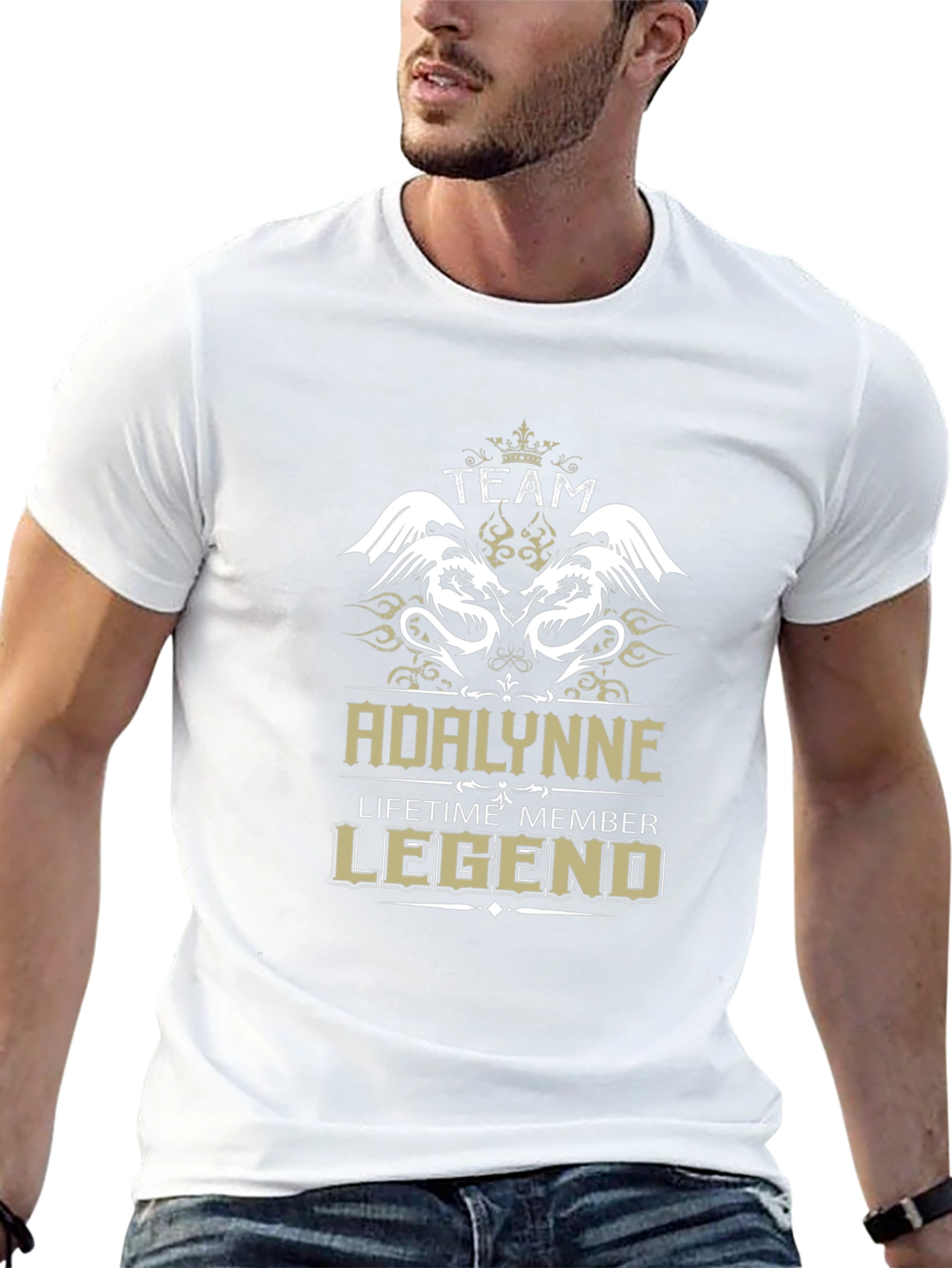 Adalynne Team Legend Black T-Shirt