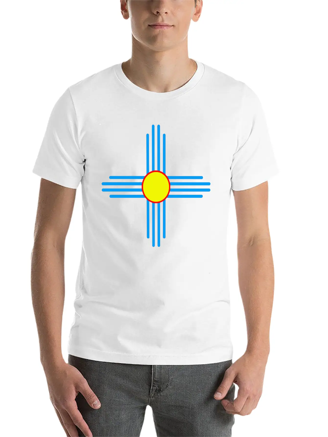 Zia Sun Casual Graphic T-Shirt – Simple And Comfortable Daily Wear