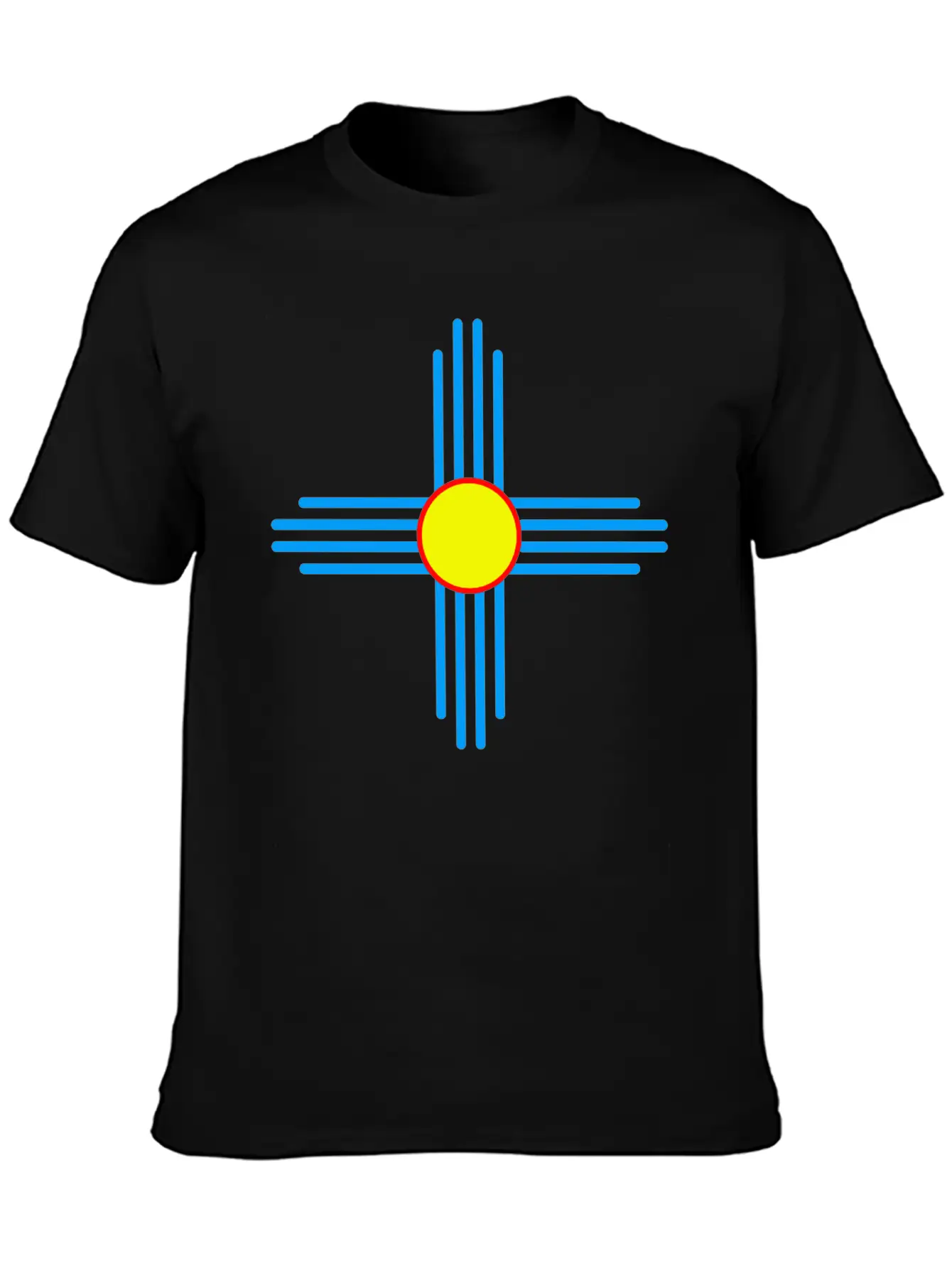 Zia Sun Casual Graphic T-Shirt – Simple And Comfortable Daily Wear
