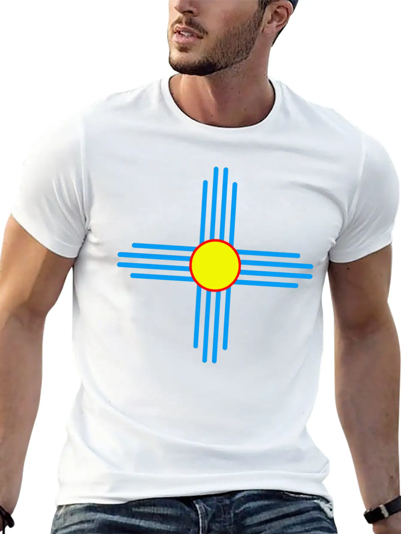 Zia Sun Casual Graphic T-Shirt – Simple And Comfortable Daily Wear