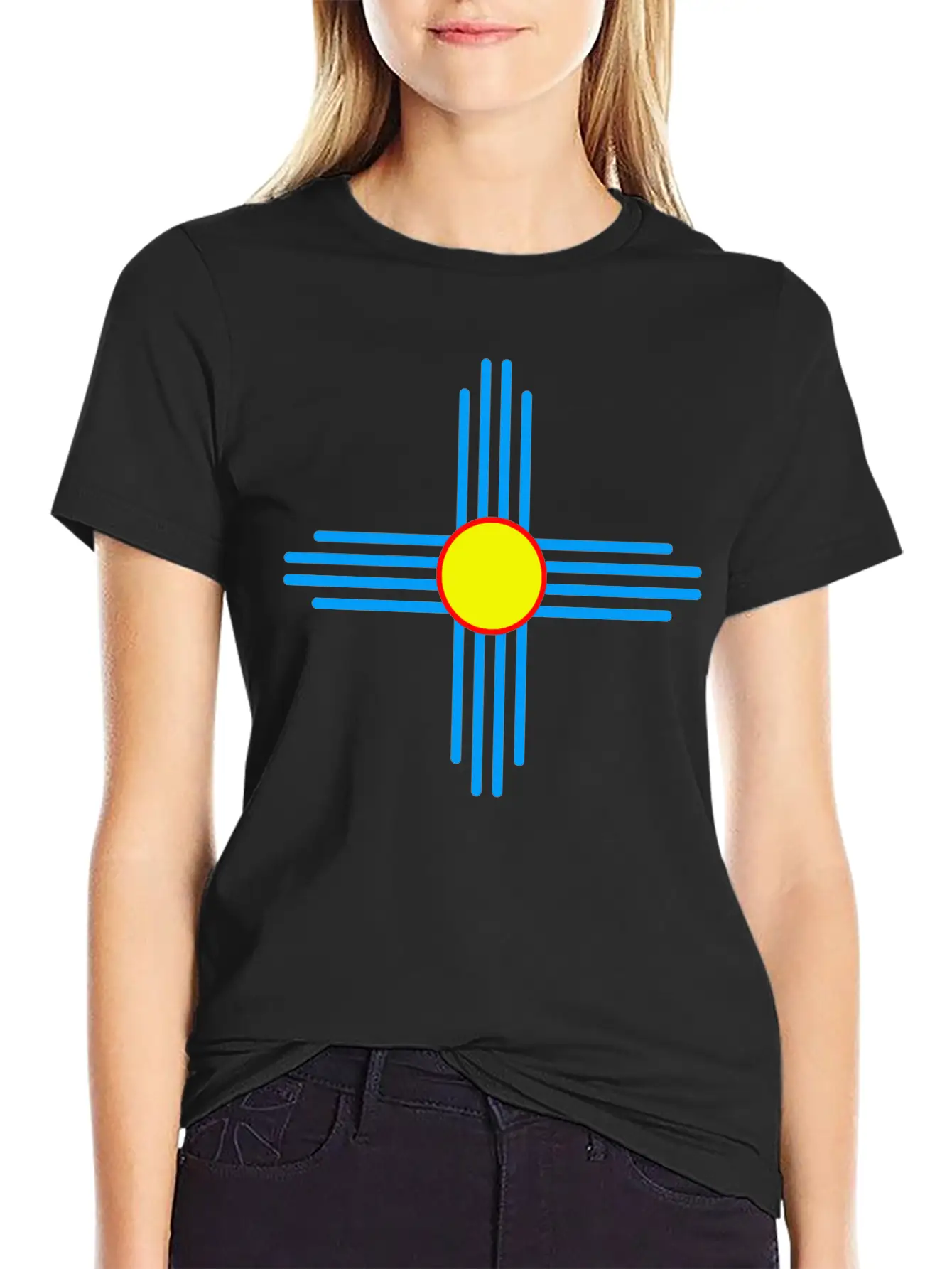 Zia Sun Casual Graphic T-Shirt – Simple And Comfortable Daily Wear