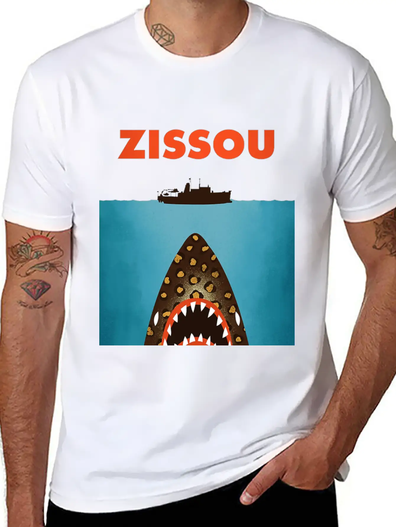 Zissou Shark Timeless Short Sleeve Tee – Comfy And Minimalist Design