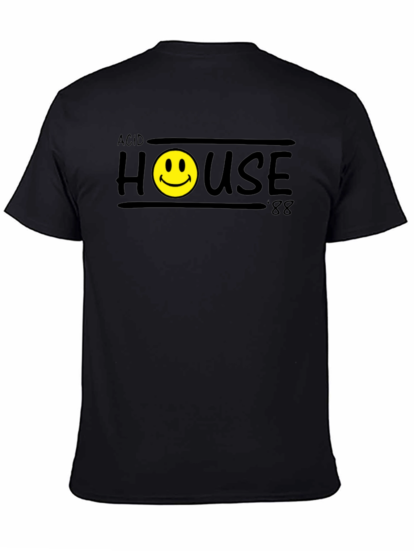 Acid House 88 Graphic Tee - Retro Rave Style