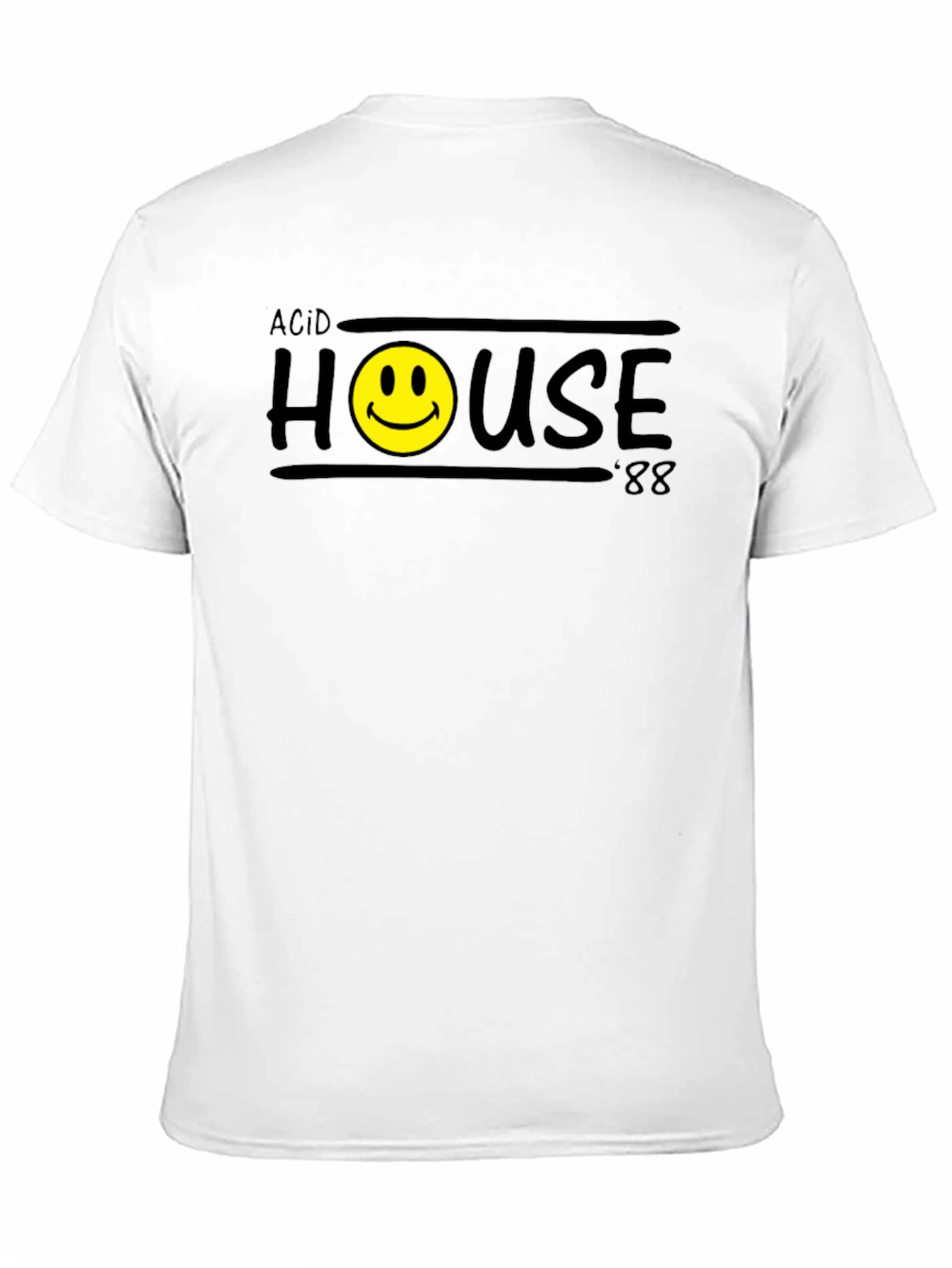 Acid House 88 Graphic Tee - Retro Rave Style