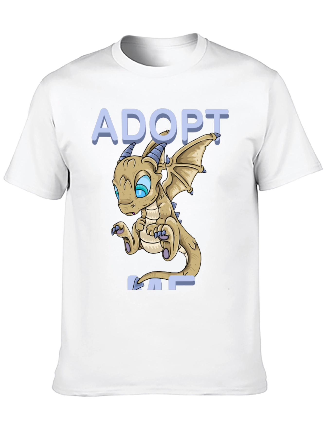 Adopt a Dragon Graphic Tee - Fantasy Style