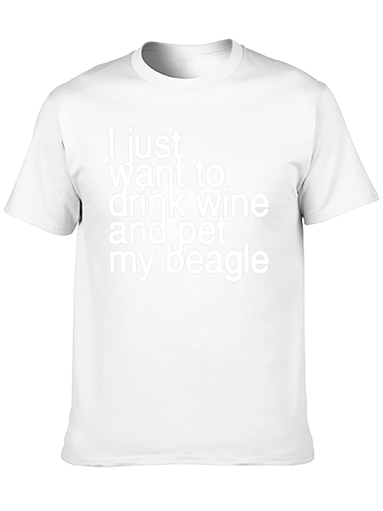 Wine & Beagle Lover T-Shirt
