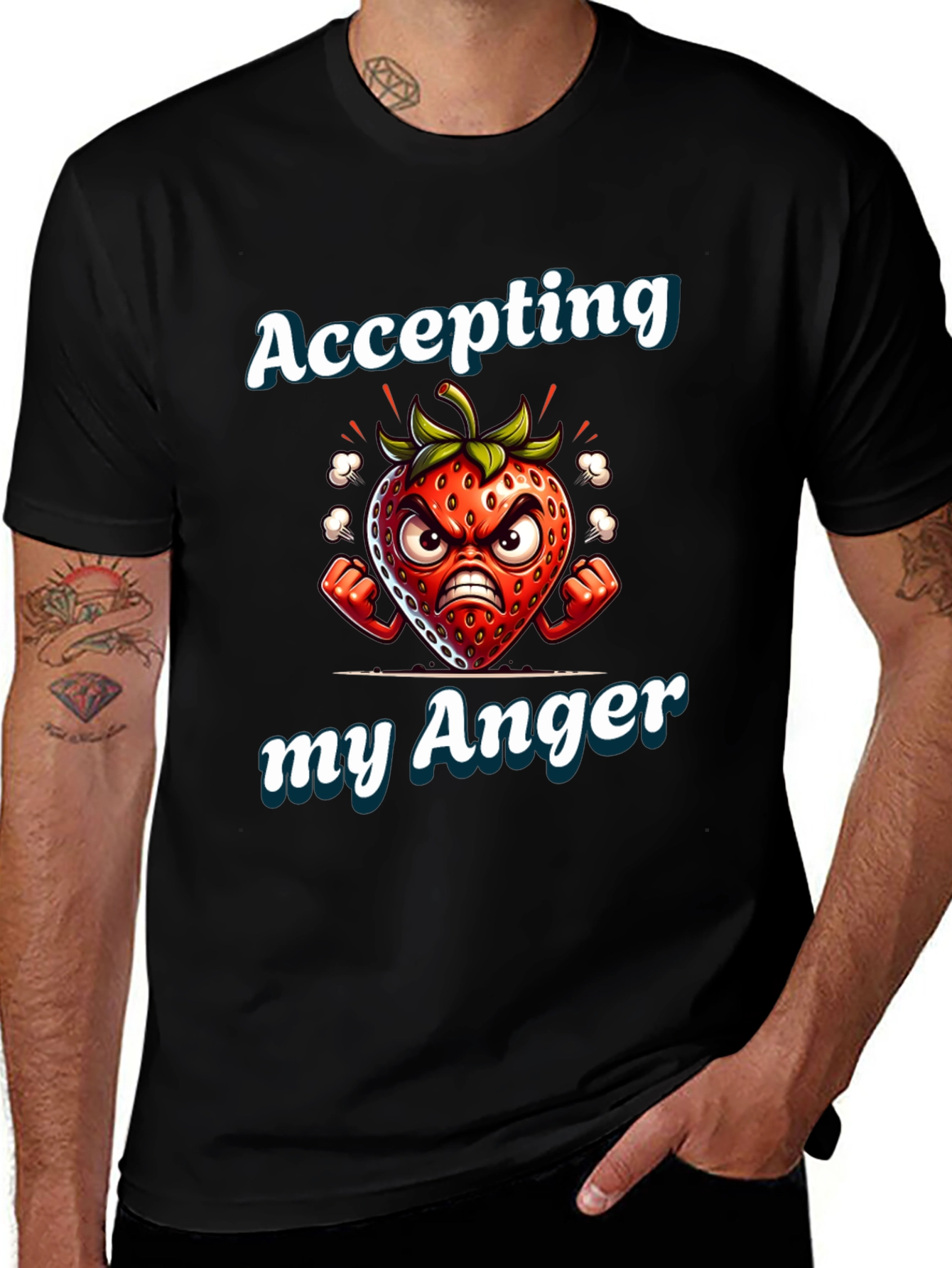 Accepting My Anger Graphic Tee