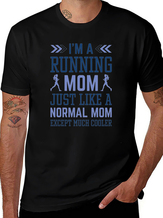 Running Mom T-Shirt - Cool Mom Edition