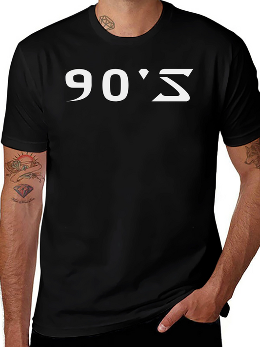 90s Throwback Black T-Shirt